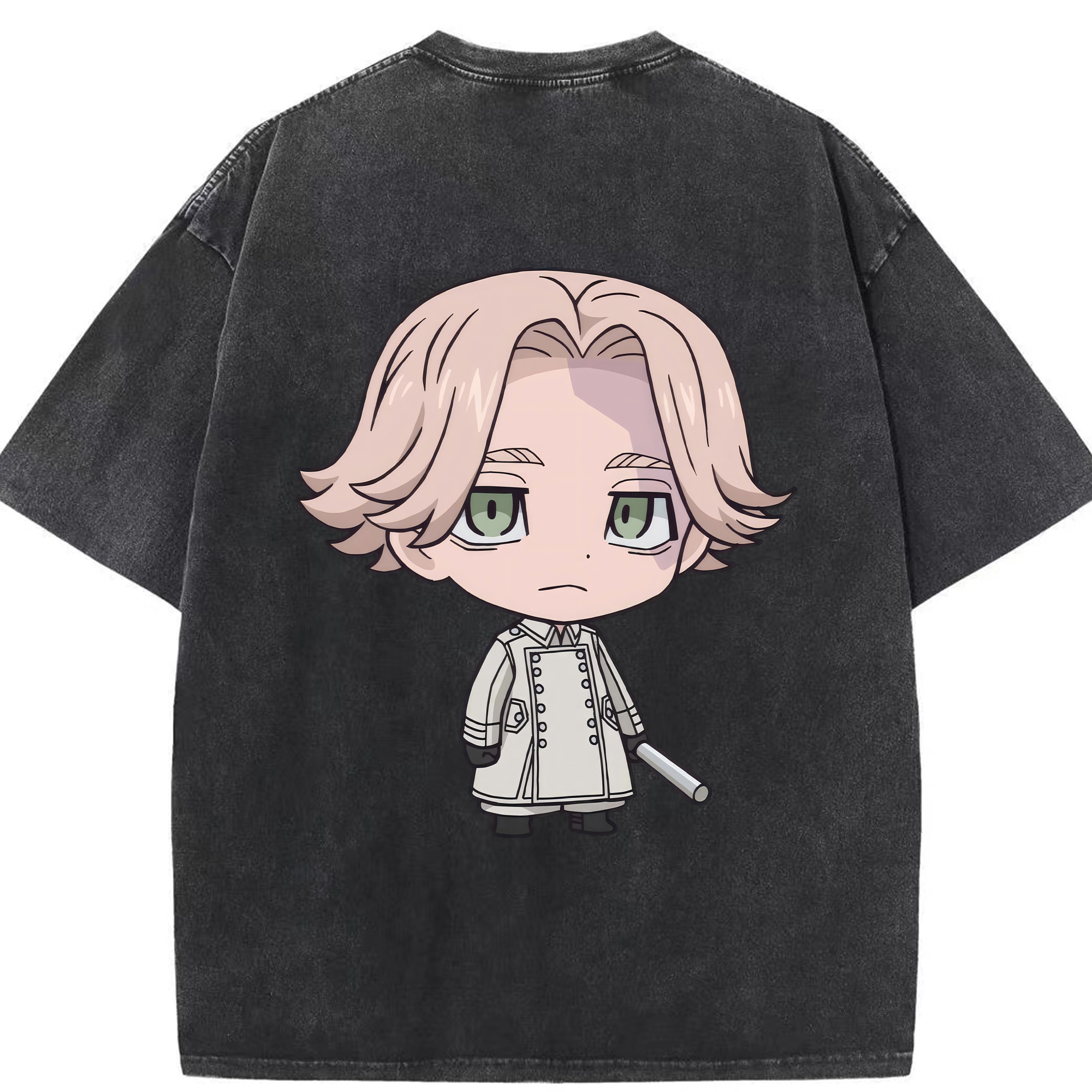 （画像用） 東京リベンジャーズ Tokyo Revengers 綿100% ヴィンテージ風 半袖Tシャツ（背面プリント）
