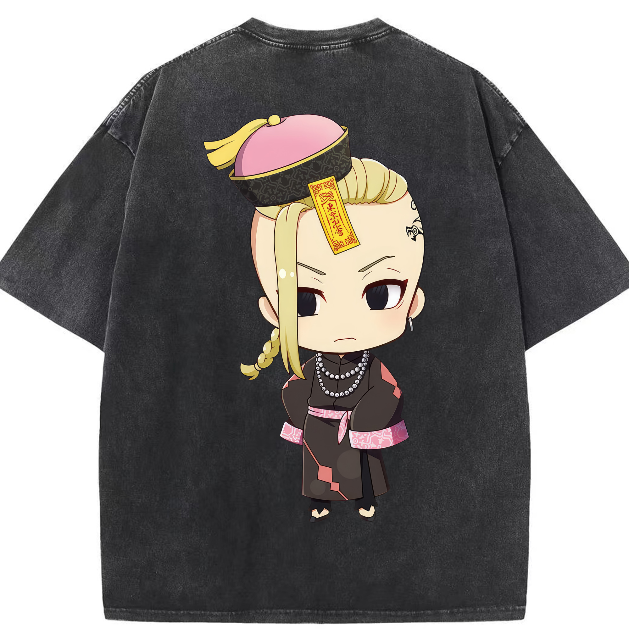 （画像用） 東京リベンジャーズ Tokyo Revengers 綿100% ヴィンテージ風 半袖Tシャツ（背面プリント）