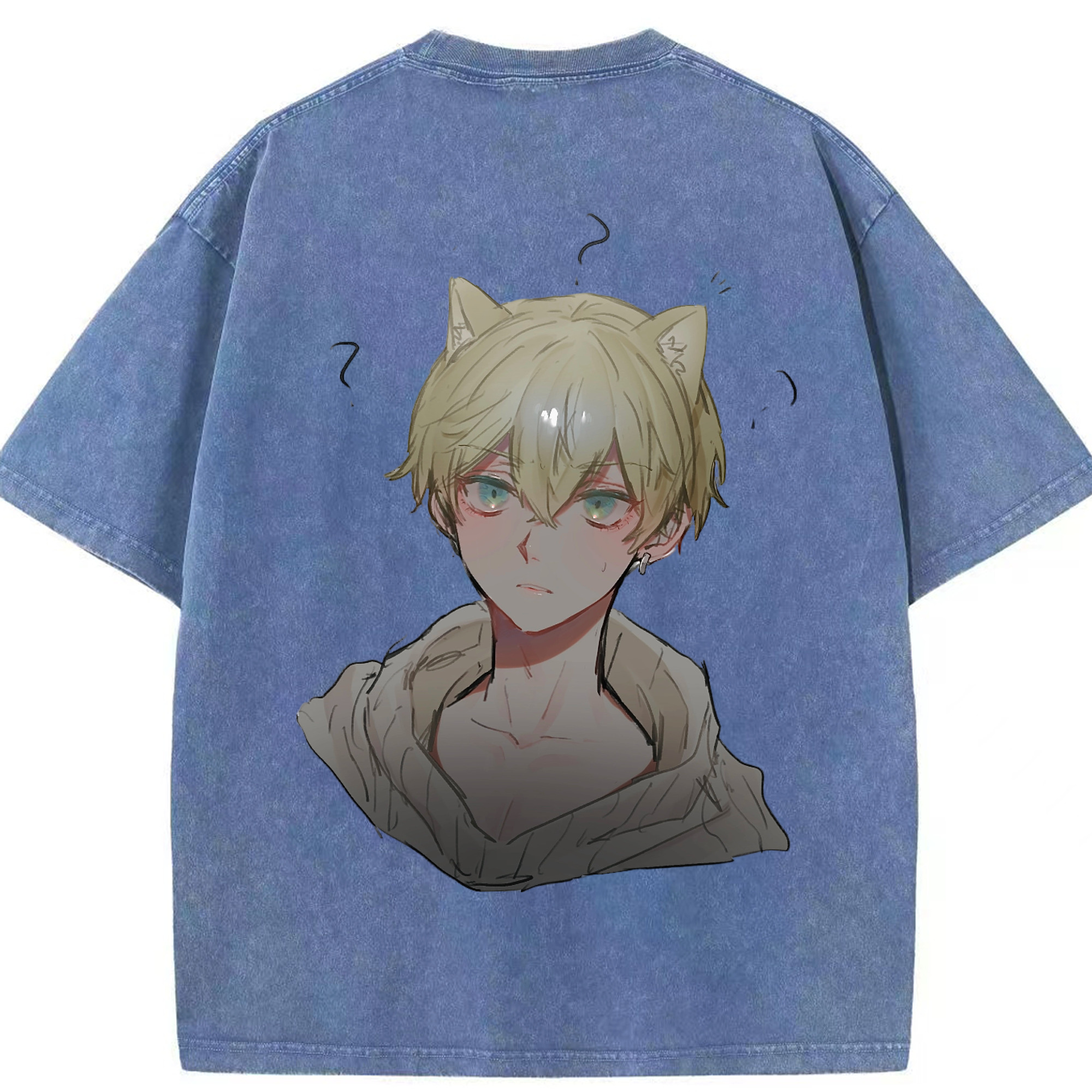 （画像用） 東京リベンジャーズ Tokyo Revengers 綿100% ヴィンテージ風 半袖Tシャツ（背面プリント）