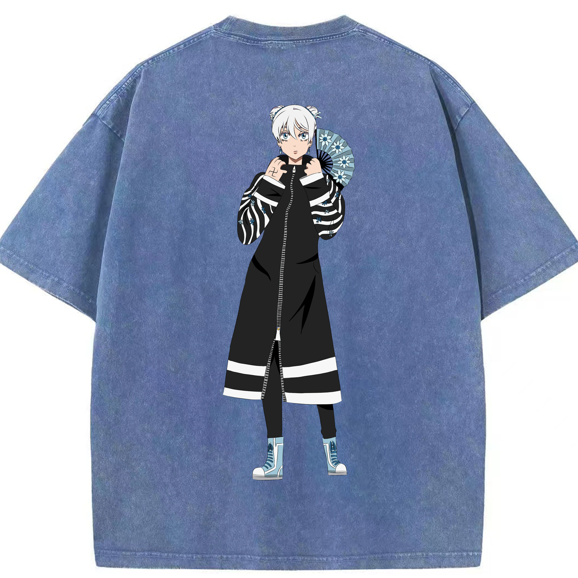 （画像用） 東京リベンジャーズ Tokyo Revengers 綿100% ヴィンテージ風 半袖Tシャツ（背面プリント）
