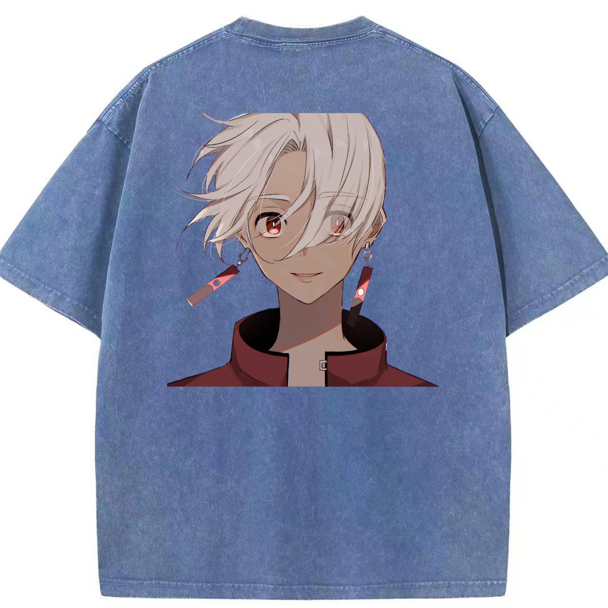 （画像用） 東京リベンジャーズ Tokyo Revengers 綿100% ヴィンテージ風 半袖Tシャツ（背面プリント）
