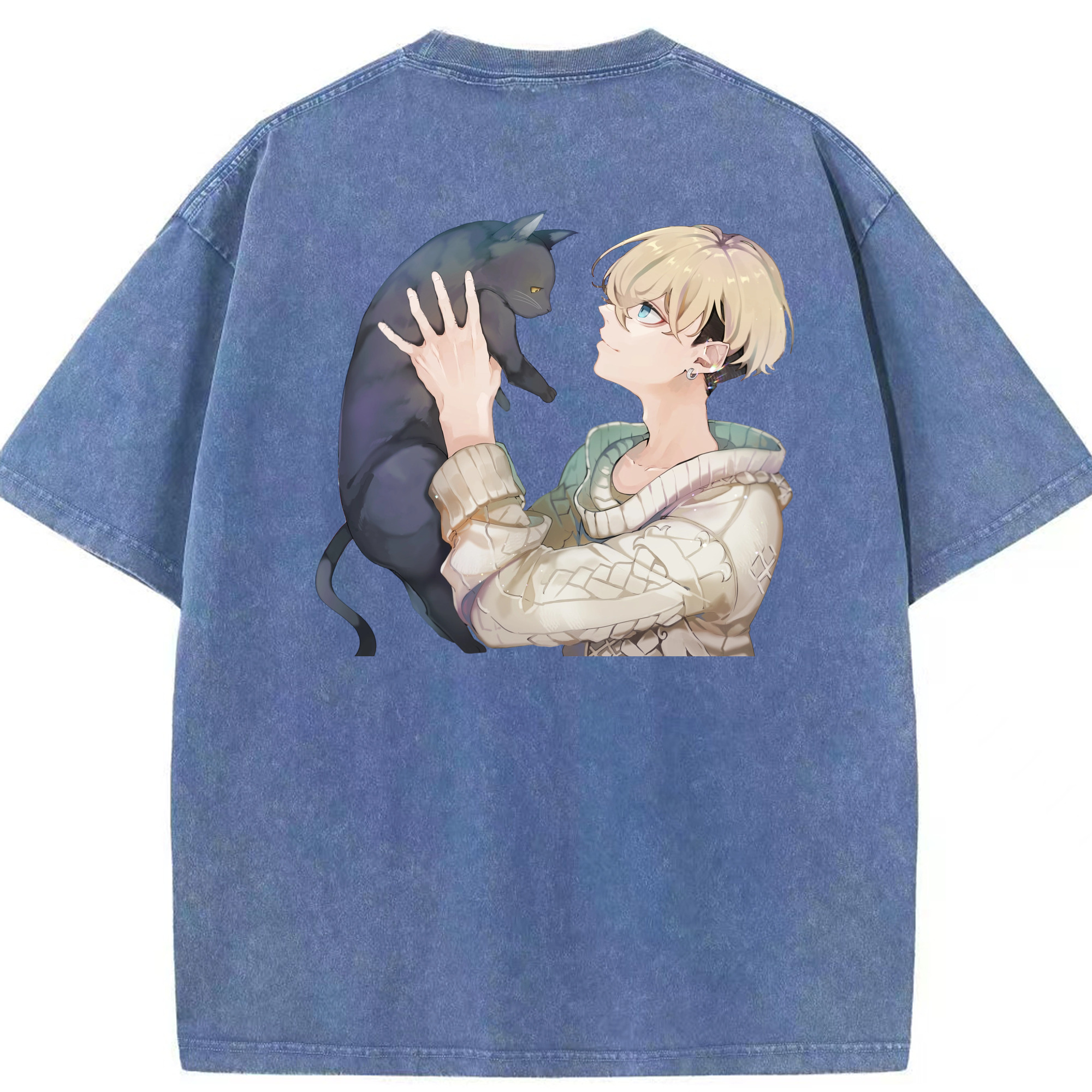 （画像用） 東京リベンジャーズ Tokyo Revengers 綿100% ヴィンテージ風 半袖Tシャツ（背面プリント）
