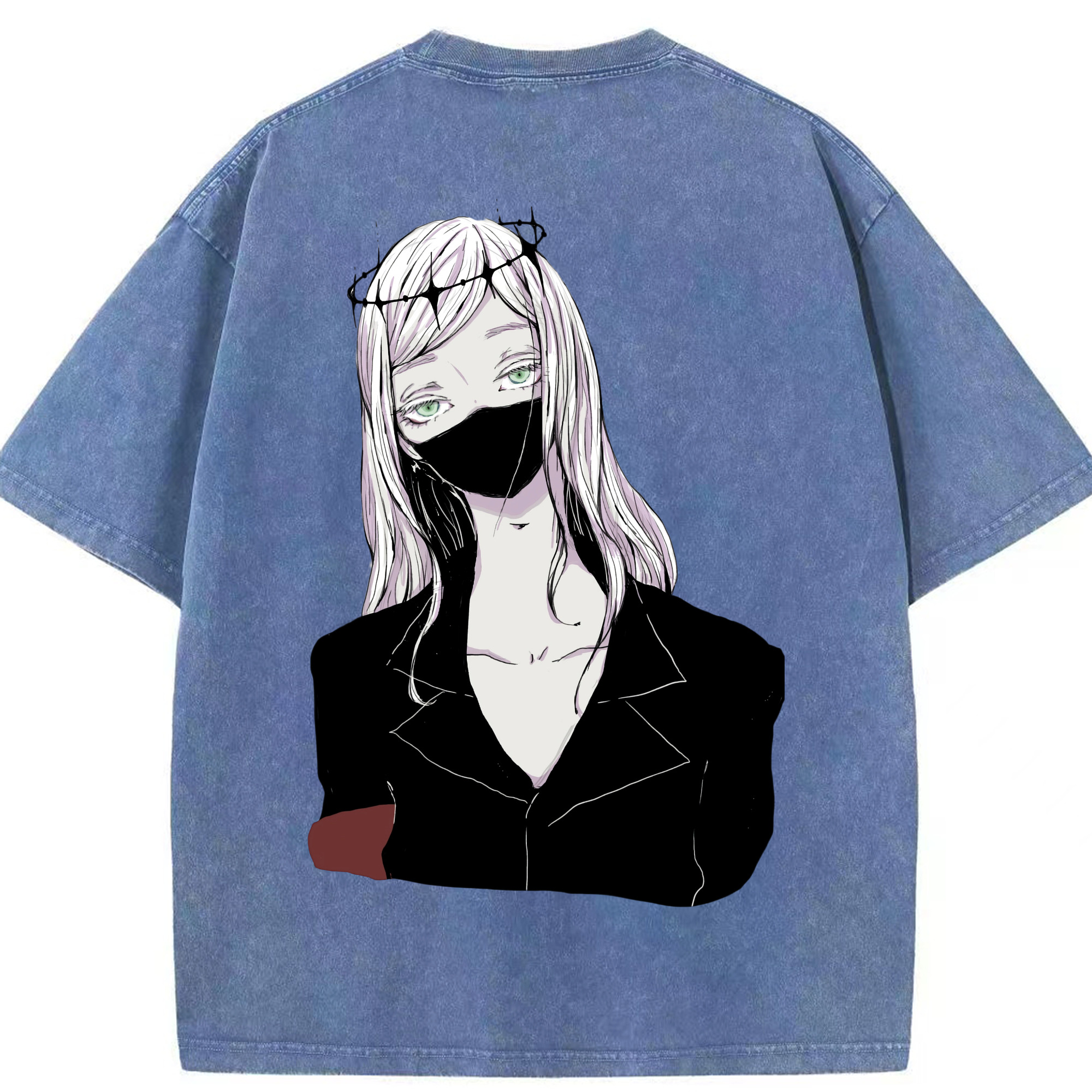 （画像用） 東京リベンジャーズ Tokyo Revengers 綿100% ヴィンテージ風 半袖Tシャツ（背面プリント）