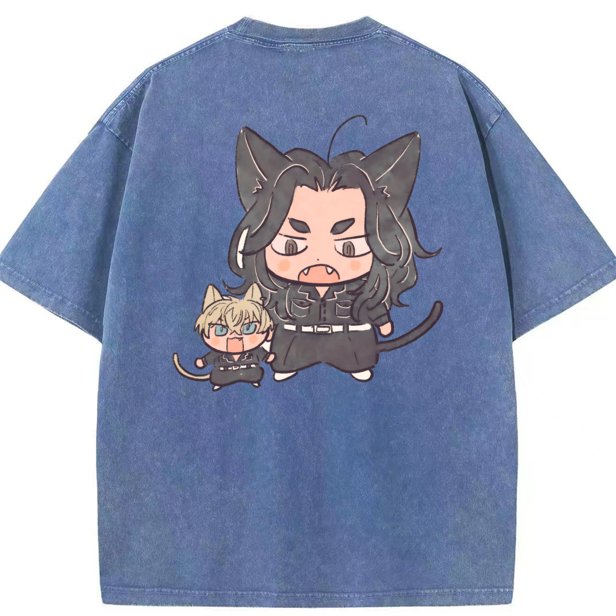 （画像用） 東京リベンジャーズ Tokyo Revengers 綿100% ヴィンテージ風 半袖Tシャツ（背面プリント）