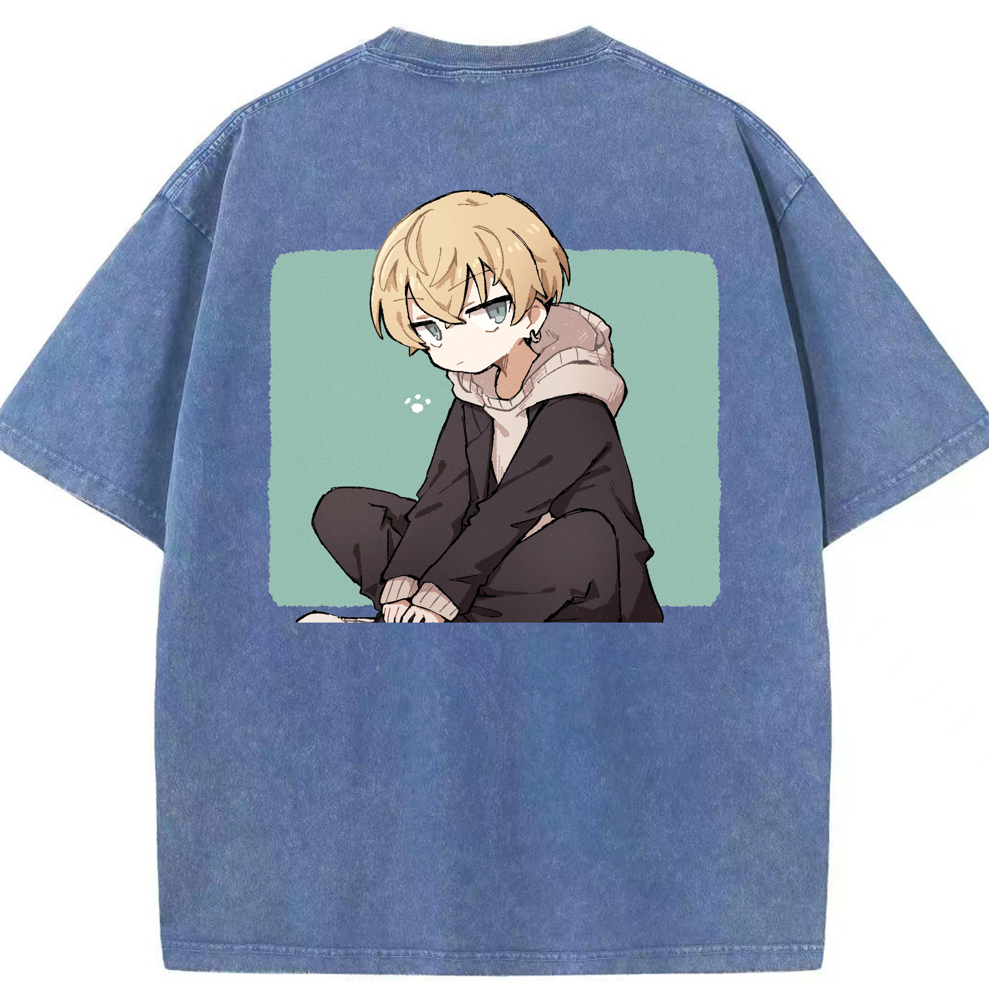 （画像用） 東京リベンジャーズ Tokyo Revengers 綿100% ヴィンテージ風 半袖Tシャツ（背面プリント）