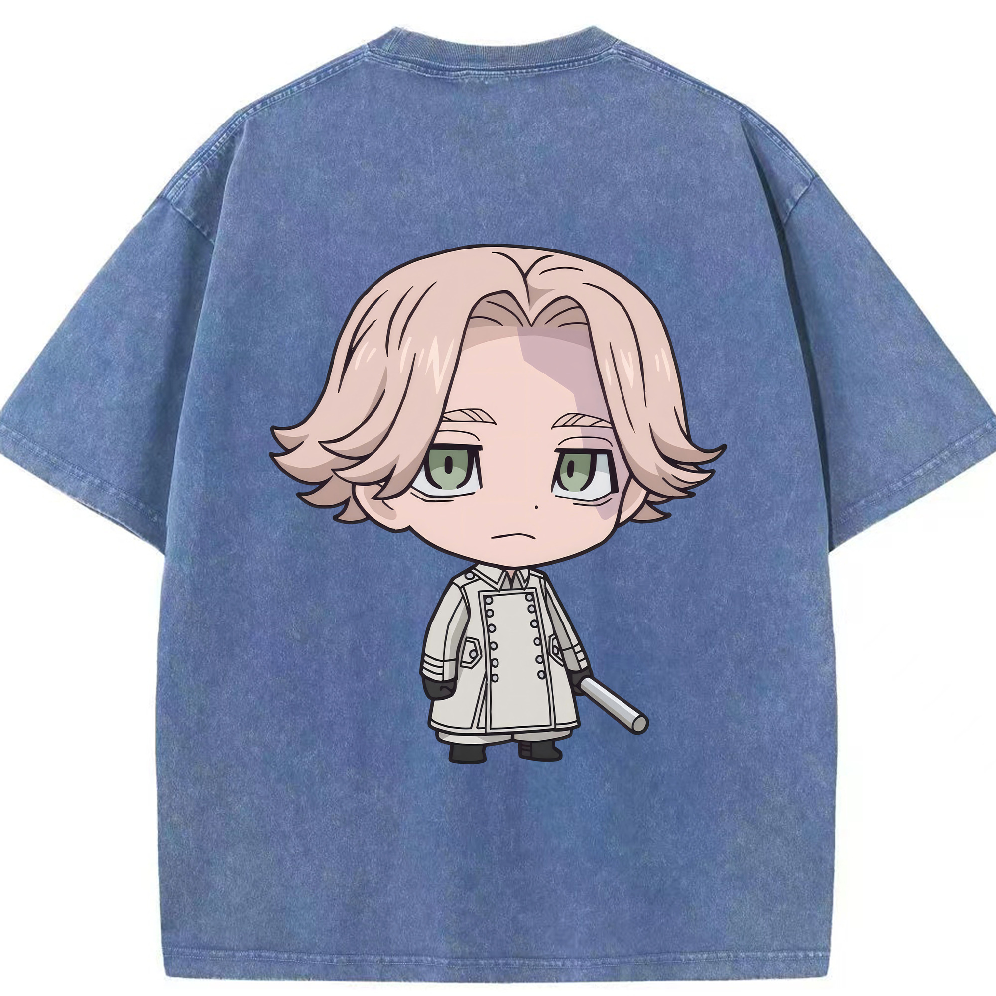 （画像用） 東京リベンジャーズ Tokyo Revengers 綿100% ヴィンテージ風 半袖Tシャツ（背面プリント）