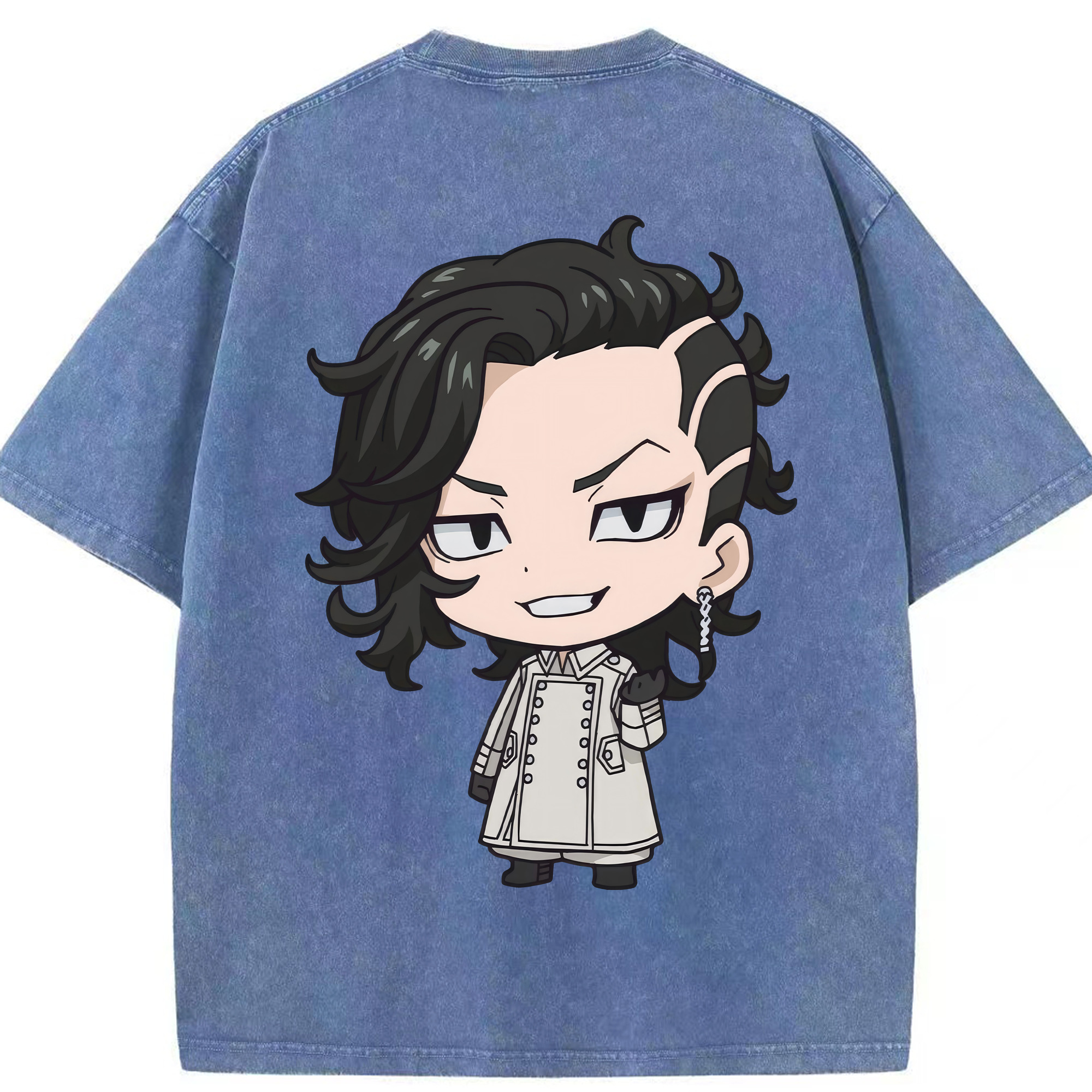（画像用） 東京リベンジャーズ Tokyo Revengers 綿100% ヴィンテージ風 半袖Tシャツ（背面プリント）