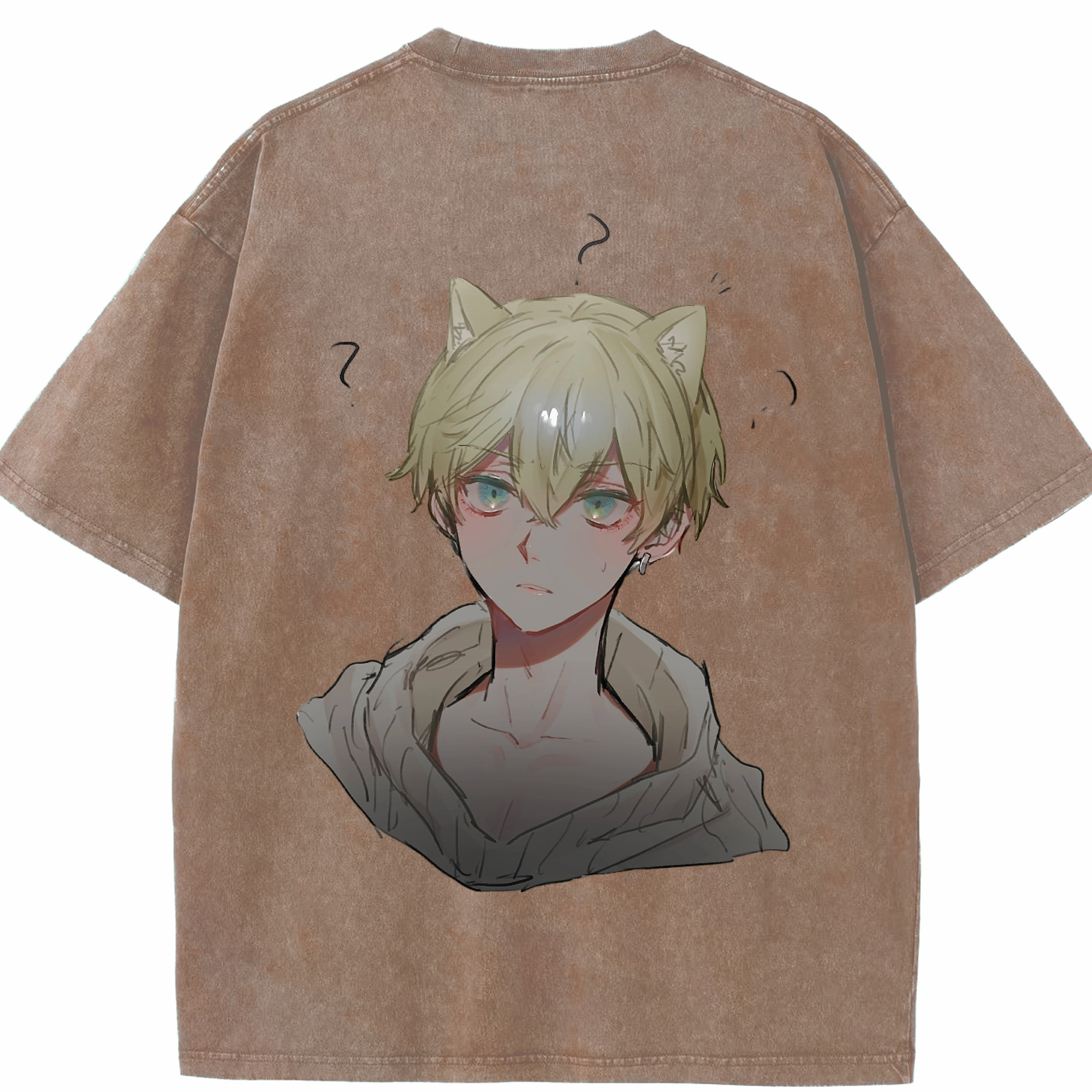 （画像用） 東京リベンジャーズ Tokyo Revengers 綿100% ヴィンテージ風 半袖Tシャツ（背面プリント）