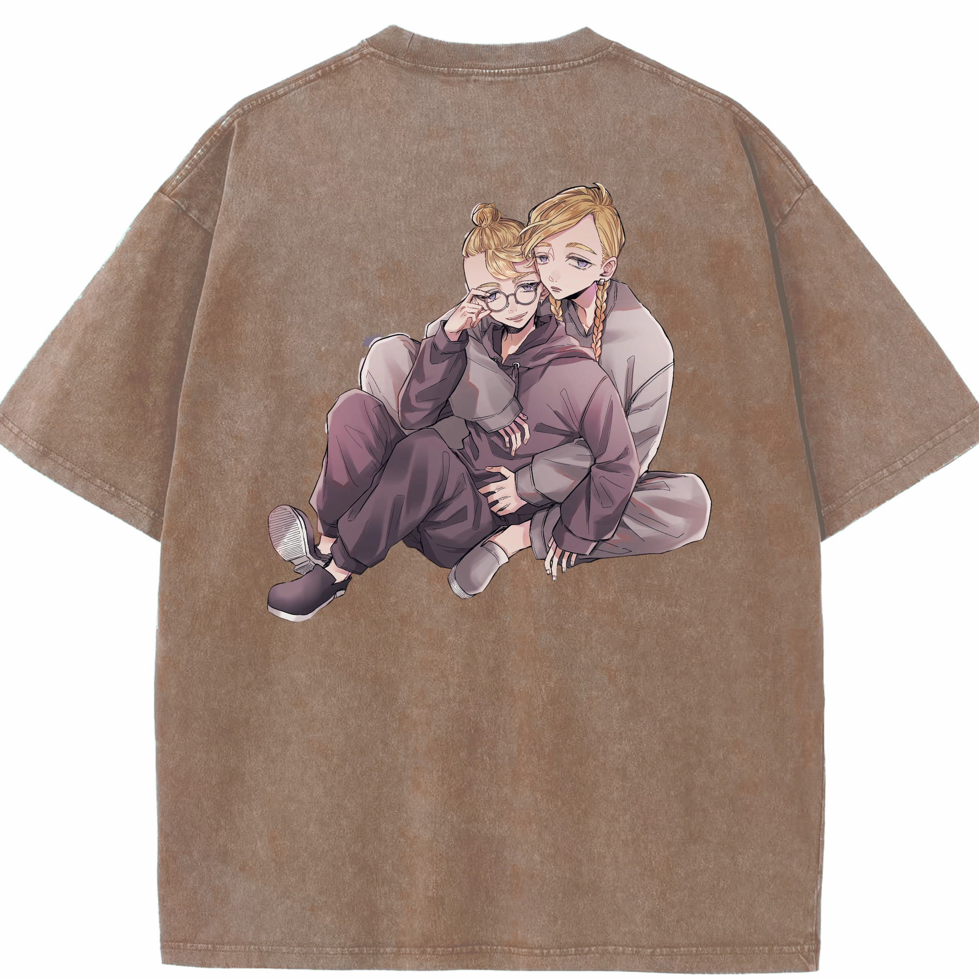 （画像用） 東京リベンジャーズ Tokyo Revengers 綿100% ヴィンテージ風 半袖Tシャツ（背面プリント）