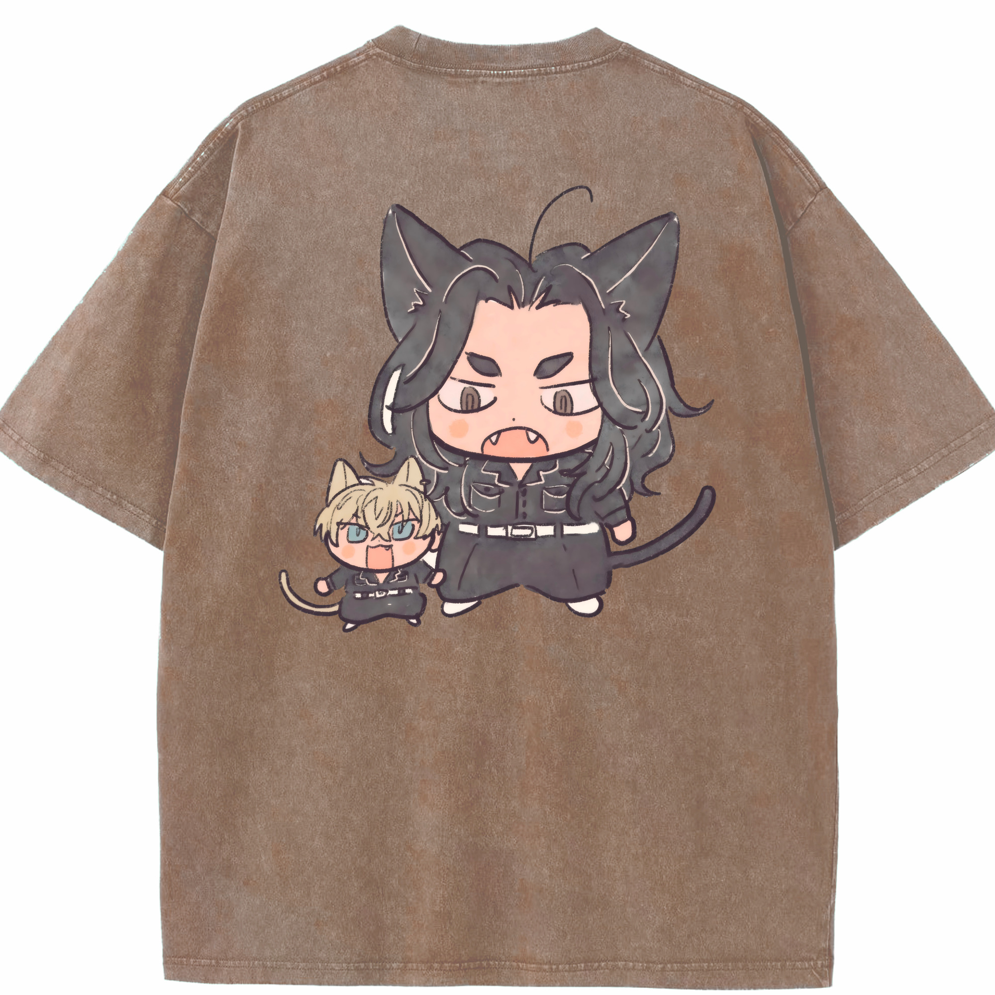 （画像用） 東京リベンジャーズ Tokyo Revengers 綿100% ヴィンテージ風 半袖Tシャツ（背面プリント）