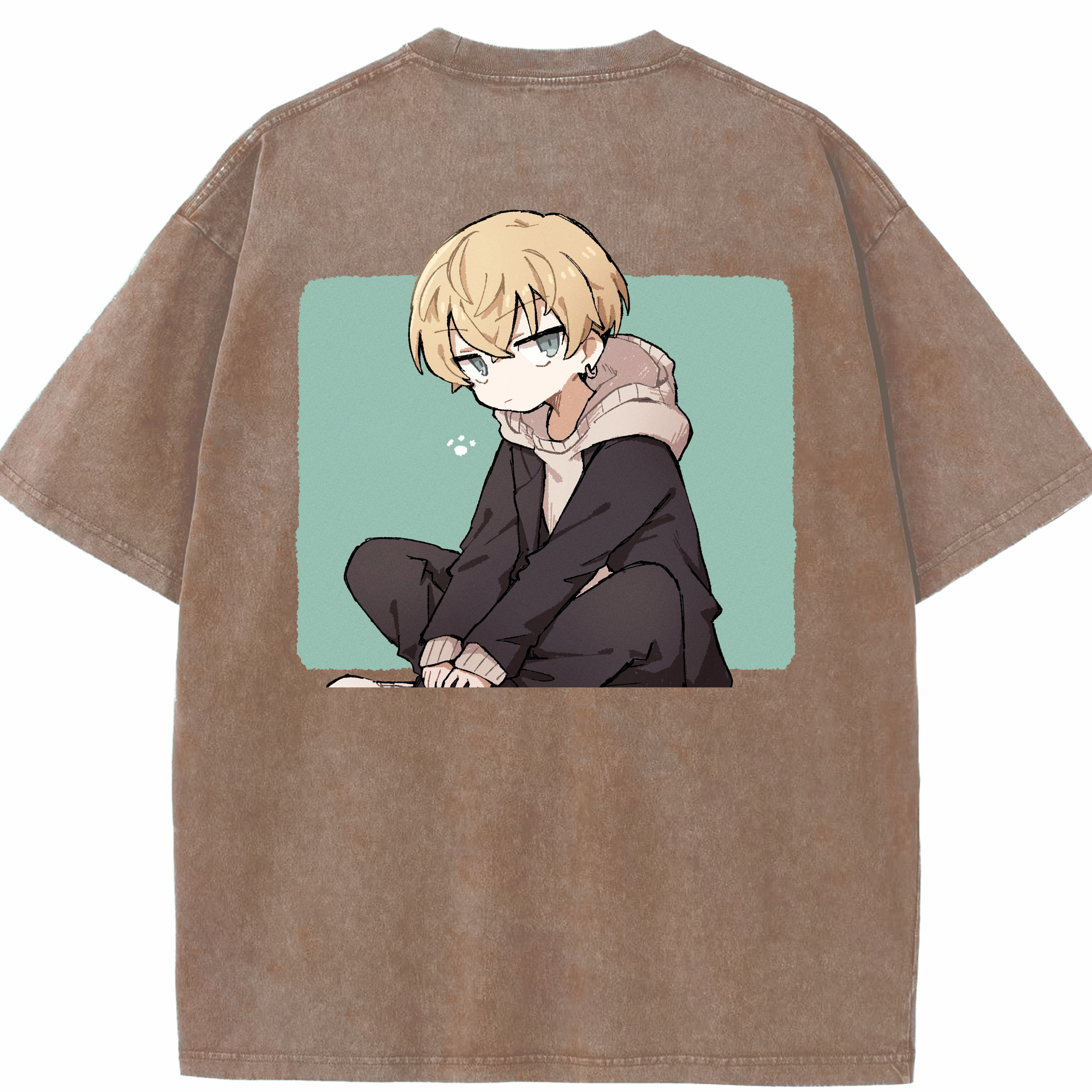 （画像用） 東京リベンジャーズ Tokyo Revengers 綿100% ヴィンテージ風 半袖Tシャツ（背面プリント）