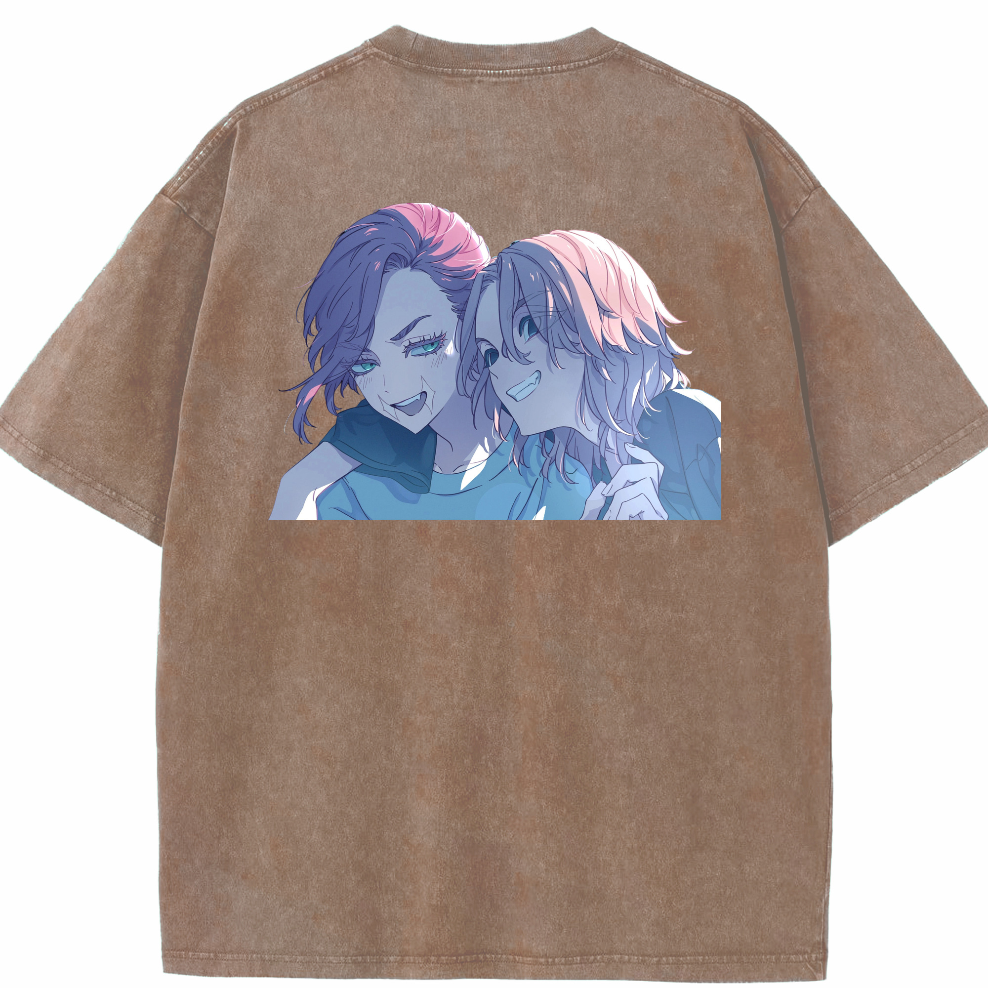 （画像用） 東京リベンジャーズ Tokyo Revengers 綿100% ヴィンテージ風 半袖Tシャツ（背面プリント）