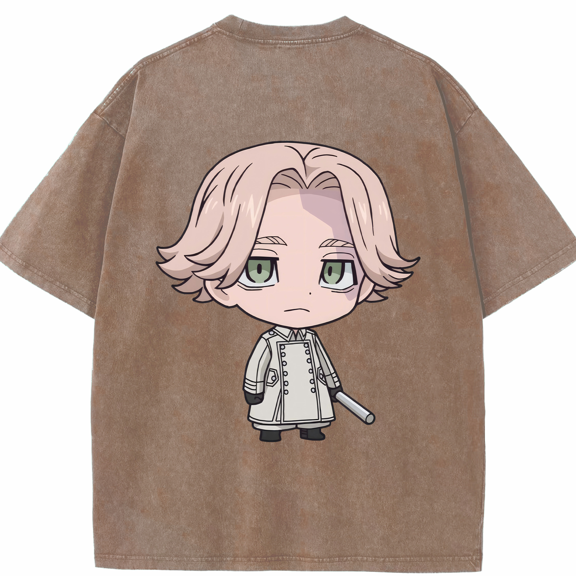 （画像用） 東京リベンジャーズ Tokyo Revengers 綿100% ヴィンテージ風 半袖Tシャツ（背面プリント）