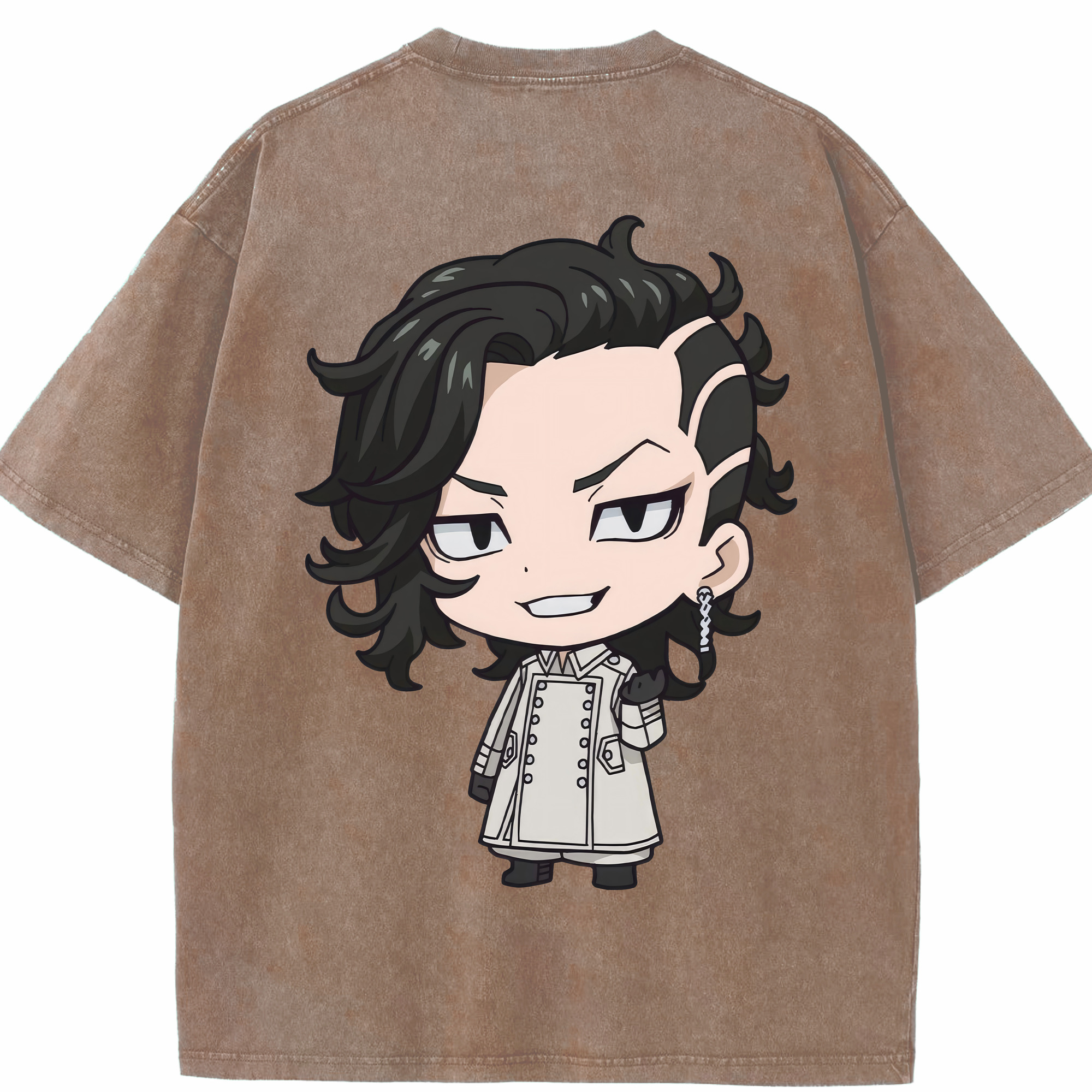 （画像用） 東京リベンジャーズ Tokyo Revengers 綿100% ヴィンテージ風 半袖Tシャツ（背面プリント）