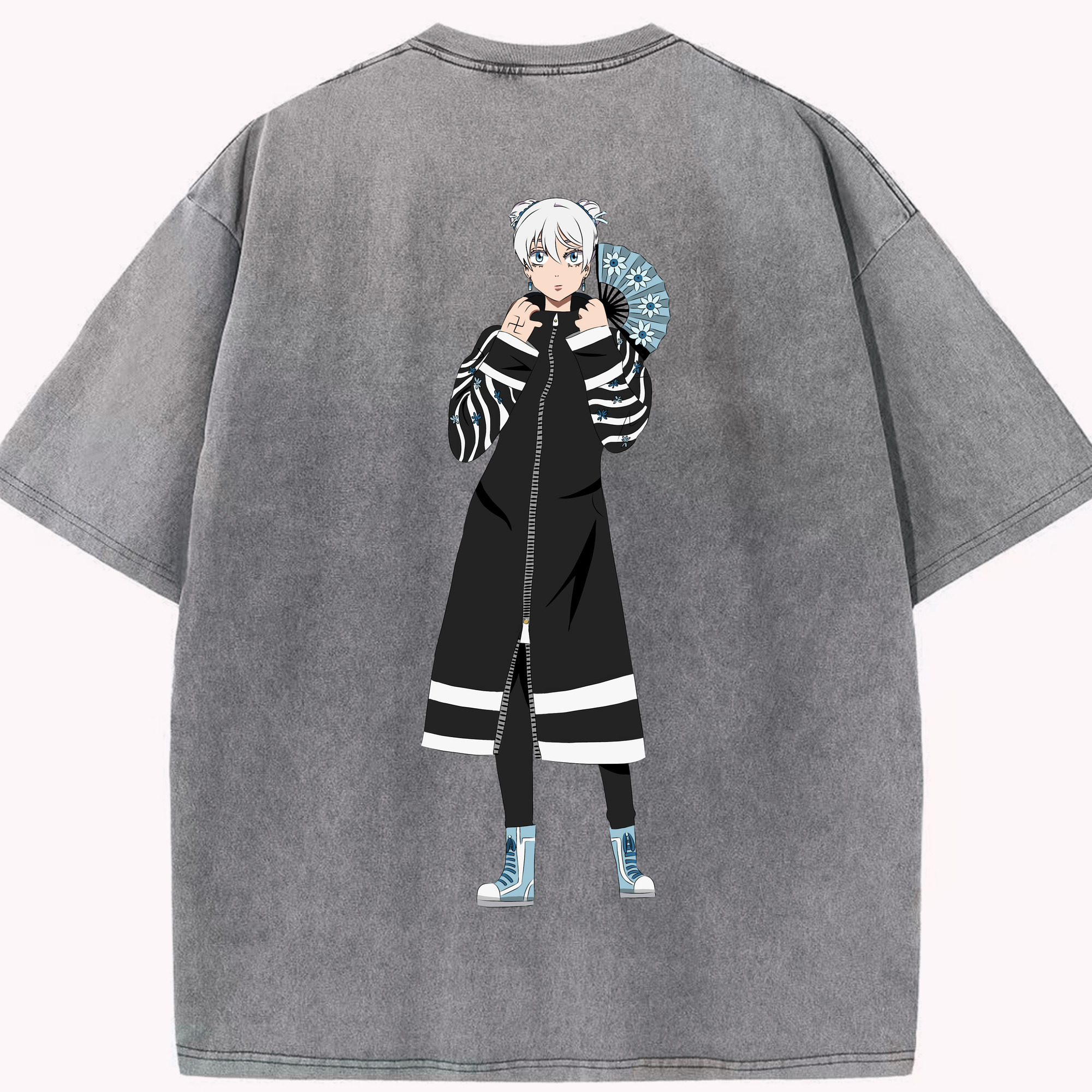 （画像用） 東京リベンジャーズ Tokyo Revengers 綿100% ヴィンテージ風 半袖Tシャツ（背面プリント）