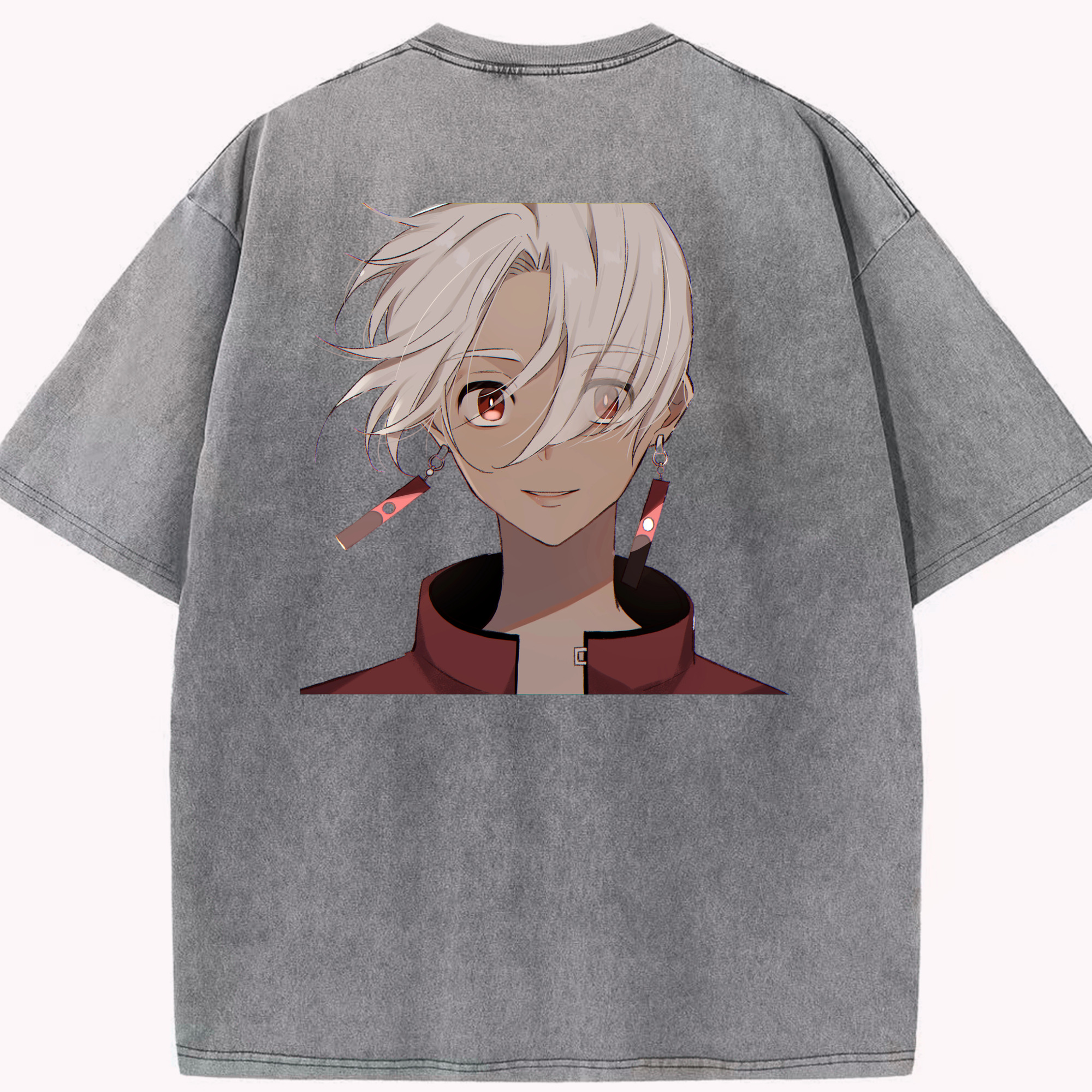 （画像用） 東京リベンジャーズ Tokyo Revengers 綿100% ヴィンテージ風 半袖Tシャツ（背面プリント）