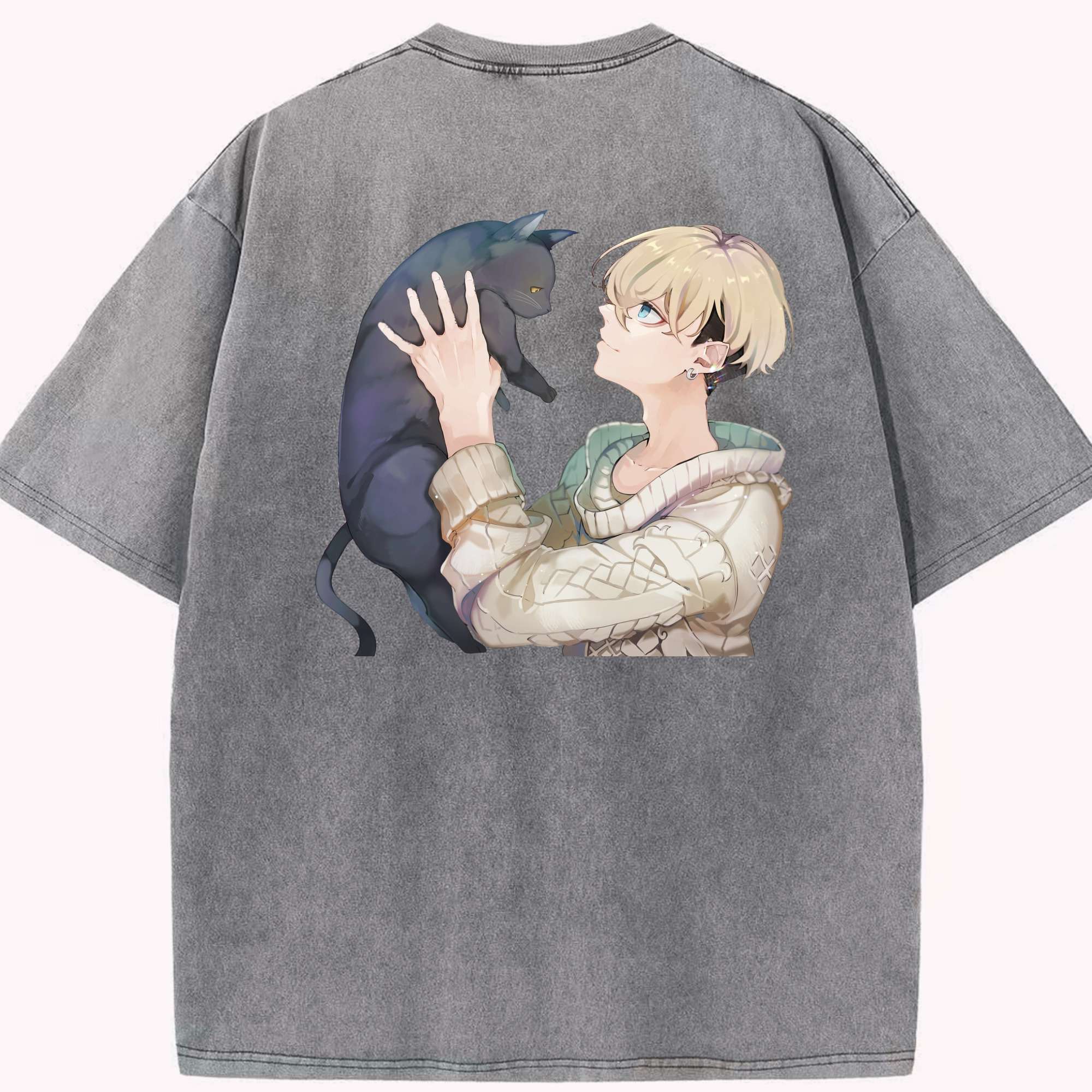 （画像用） 東京リベンジャーズ Tokyo Revengers 綿100% ヴィンテージ風 半袖Tシャツ（背面プリント）