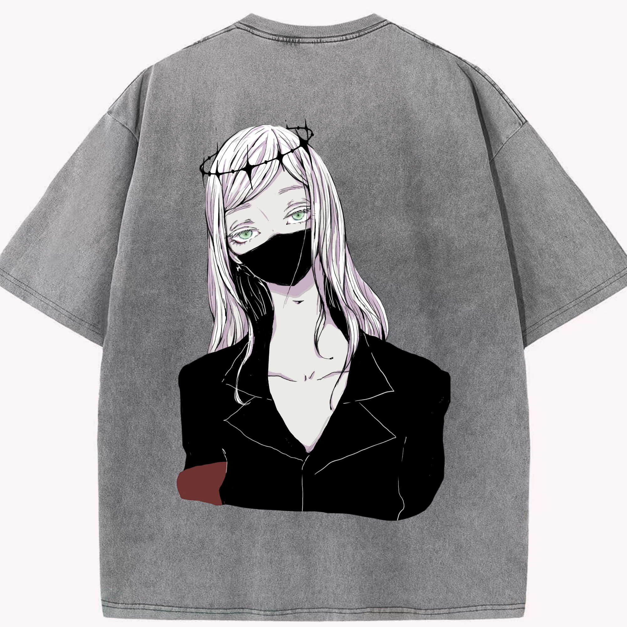 （画像用） 東京リベンジャーズ Tokyo Revengers 綿100% ヴィンテージ風 半袖Tシャツ（背面プリント）