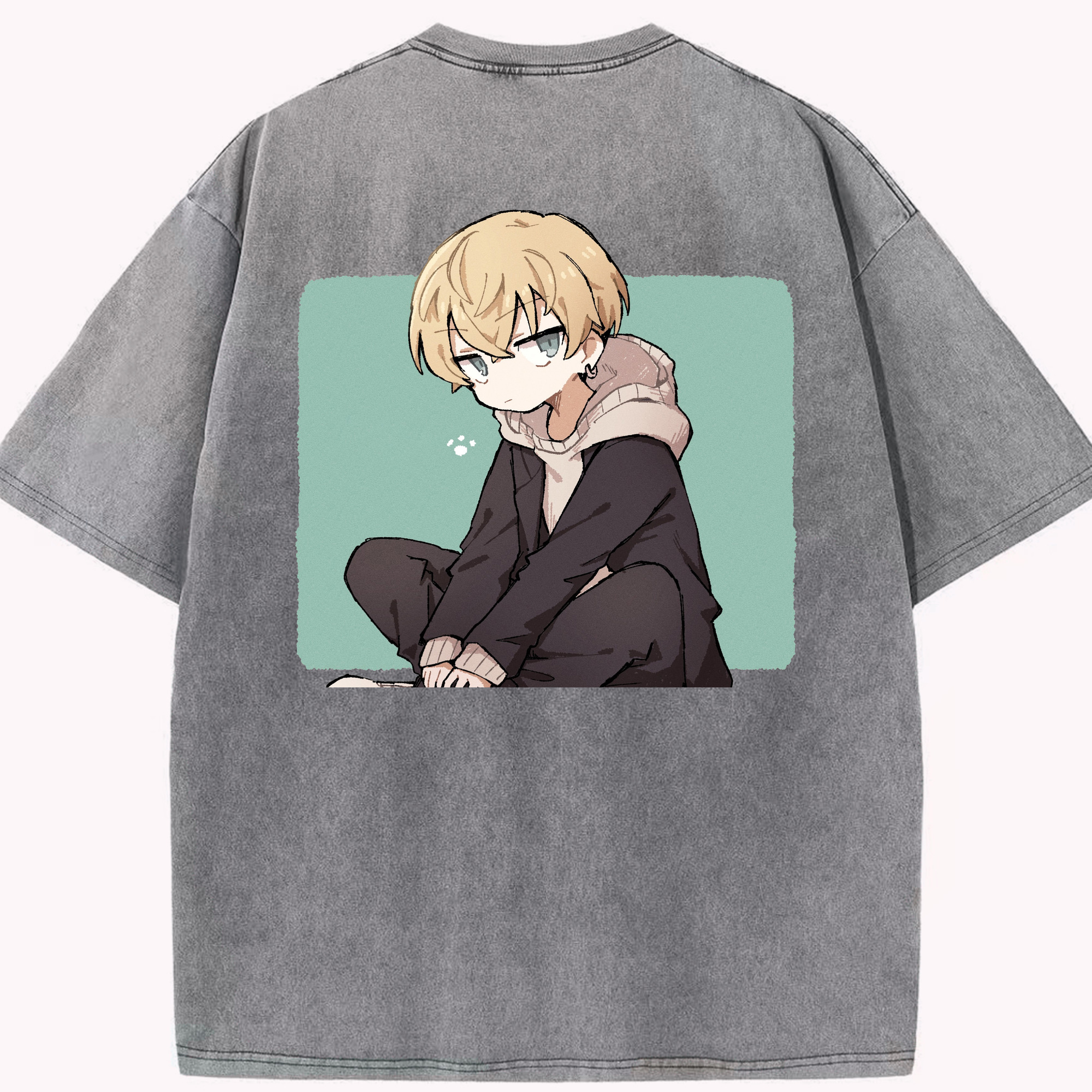 （画像用） 東京リベンジャーズ Tokyo Revengers 綿100% ヴィンテージ風 半袖Tシャツ（背面プリント）