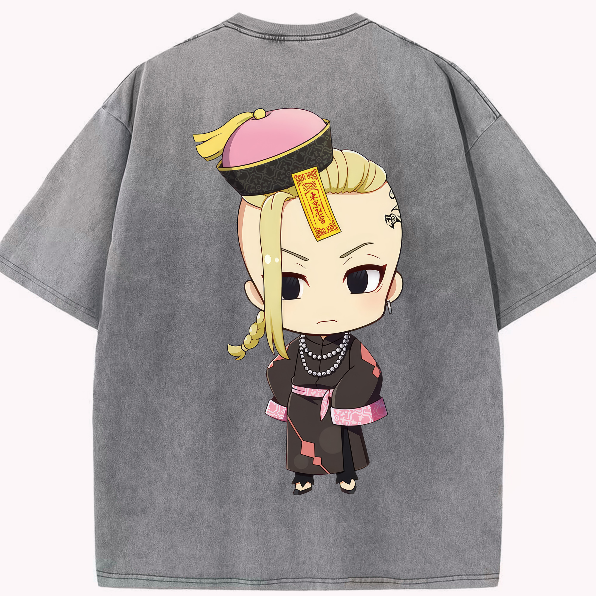 （画像用） 東京リベンジャーズ Tokyo Revengers 綿100% ヴィンテージ風 半袖Tシャツ（背面プリント）