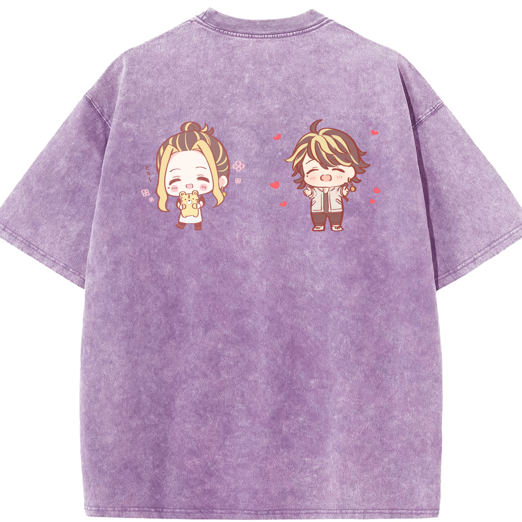 （画像用） 東京リベンジャーズ Tokyo Revengers 綿100% ヴィンテージ風 半袖Tシャツ（背面プリント）