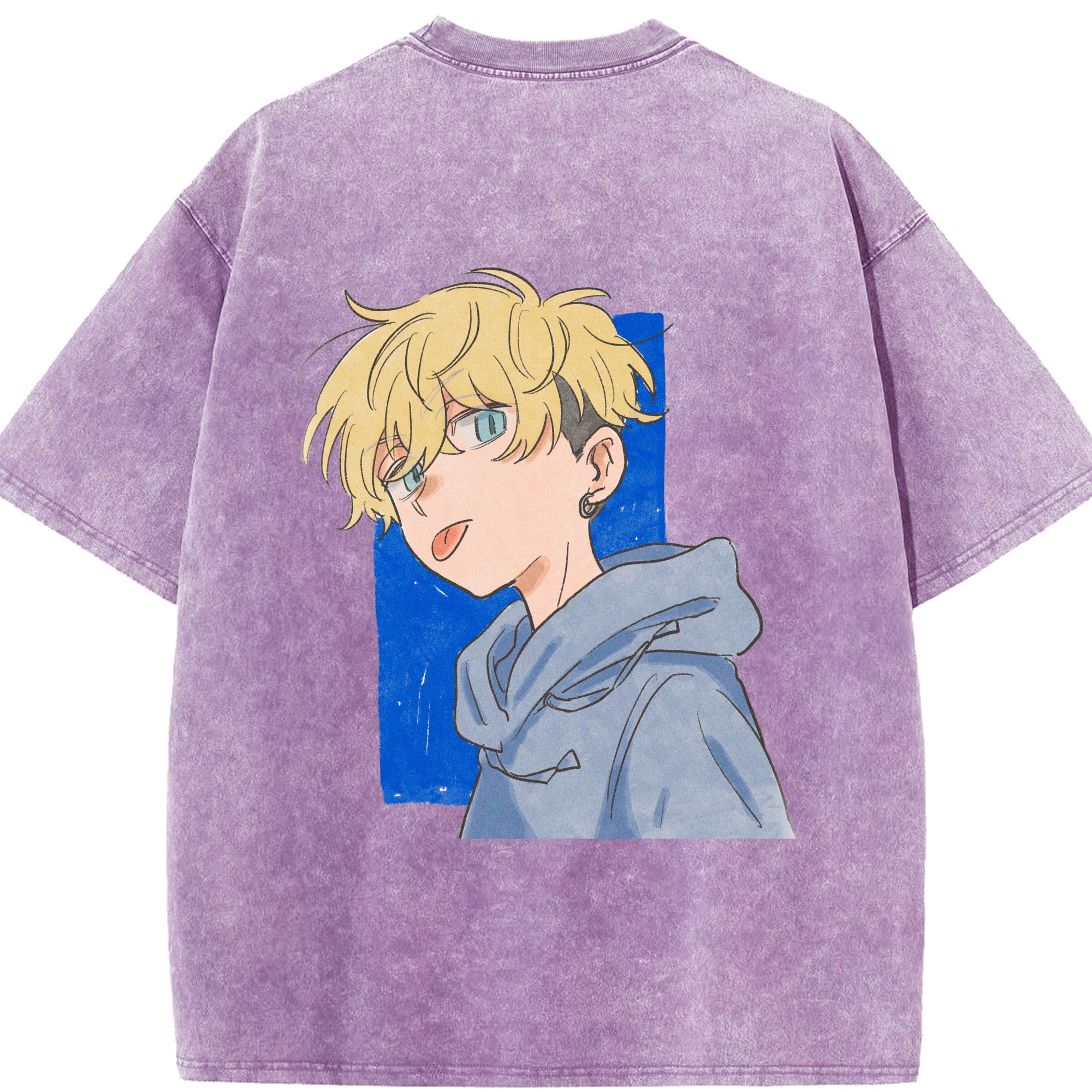 （画像用） 東京リベンジャーズ Tokyo Revengers 綿100% ヴィンテージ風 半袖Tシャツ（背面プリント）