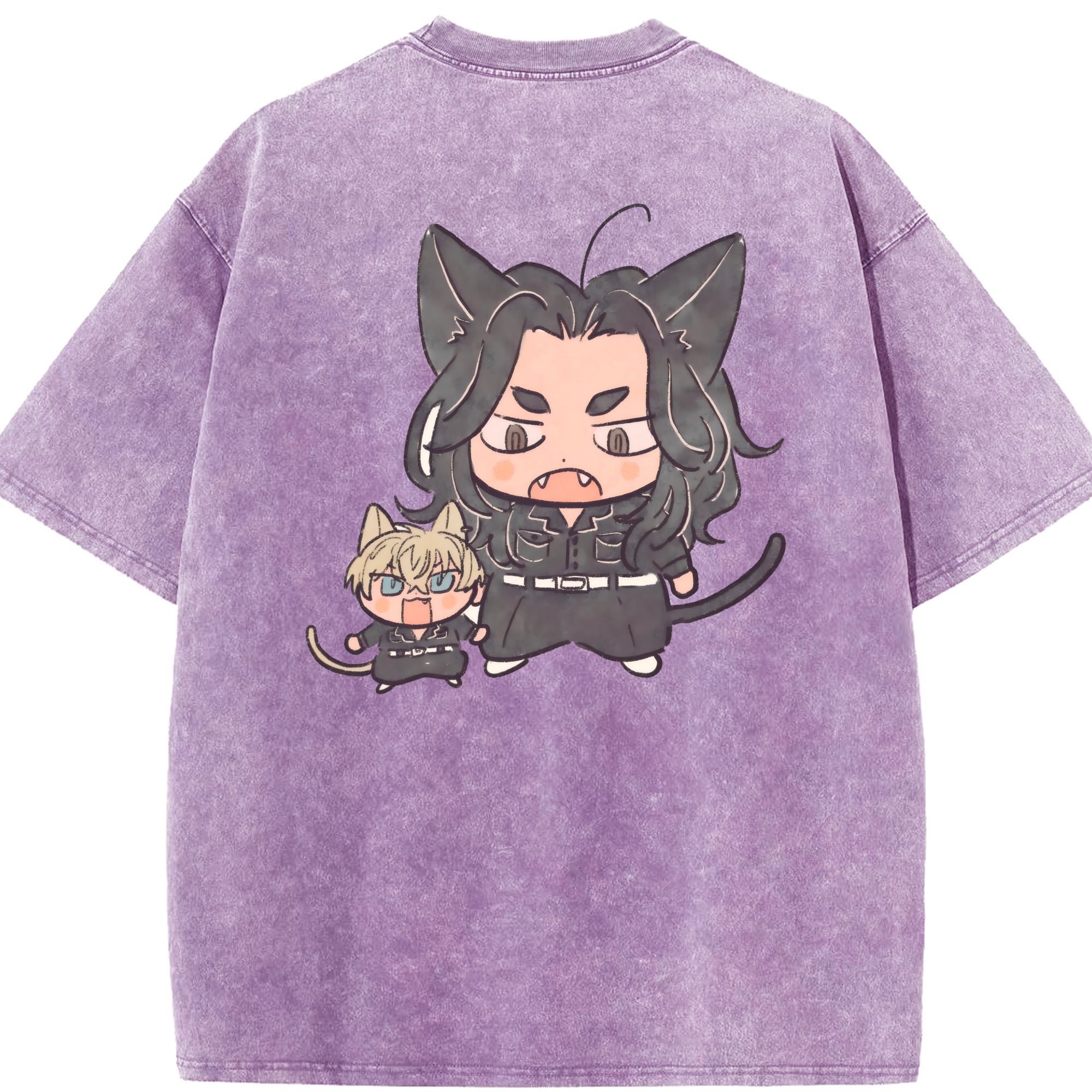 （画像用） 東京リベンジャーズ Tokyo Revengers 綿100% ヴィンテージ風 半袖Tシャツ（背面プリント）