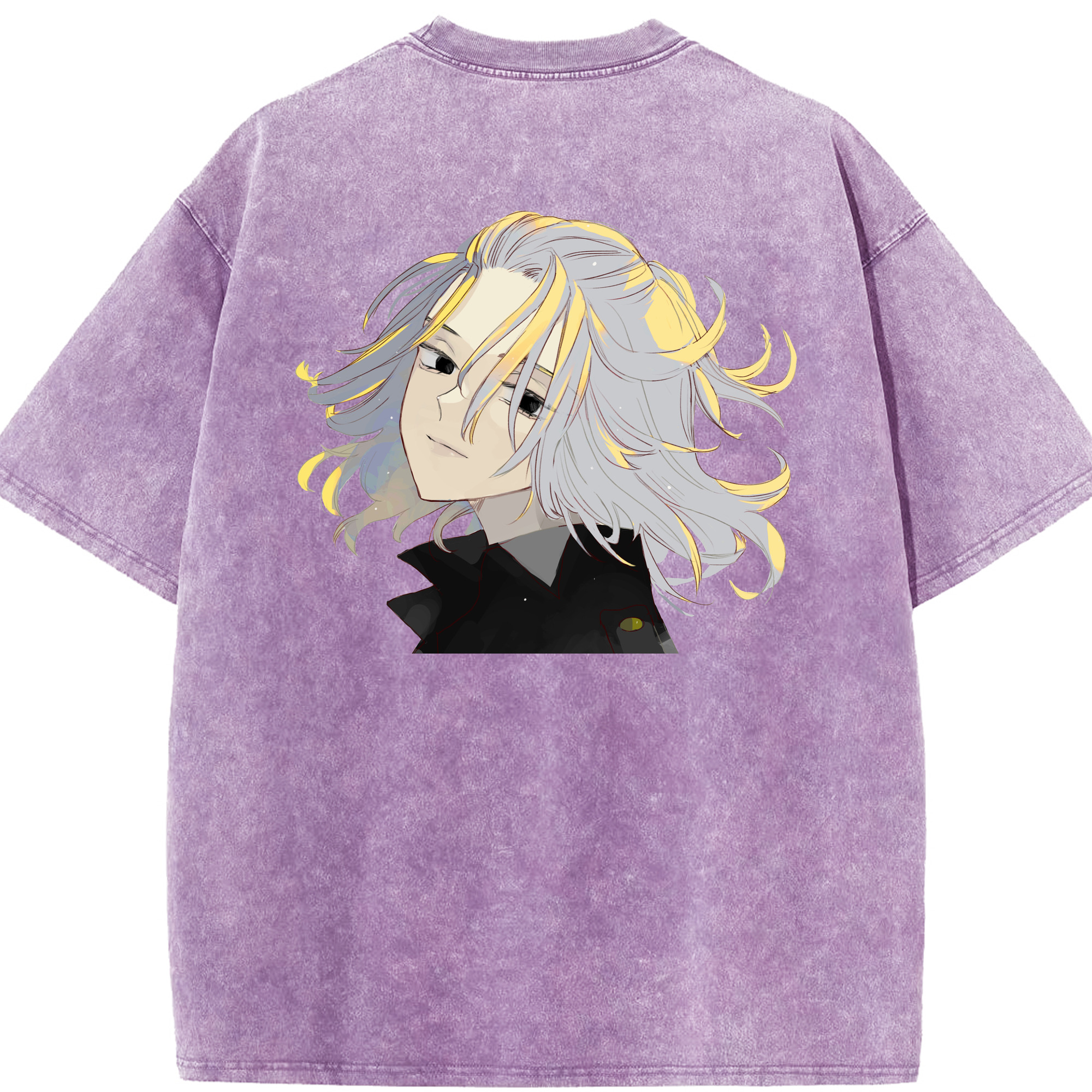 （画像用） 東京リベンジャーズ Tokyo Revengers 綿100% ヴィンテージ風 半袖Tシャツ（背面プリント）