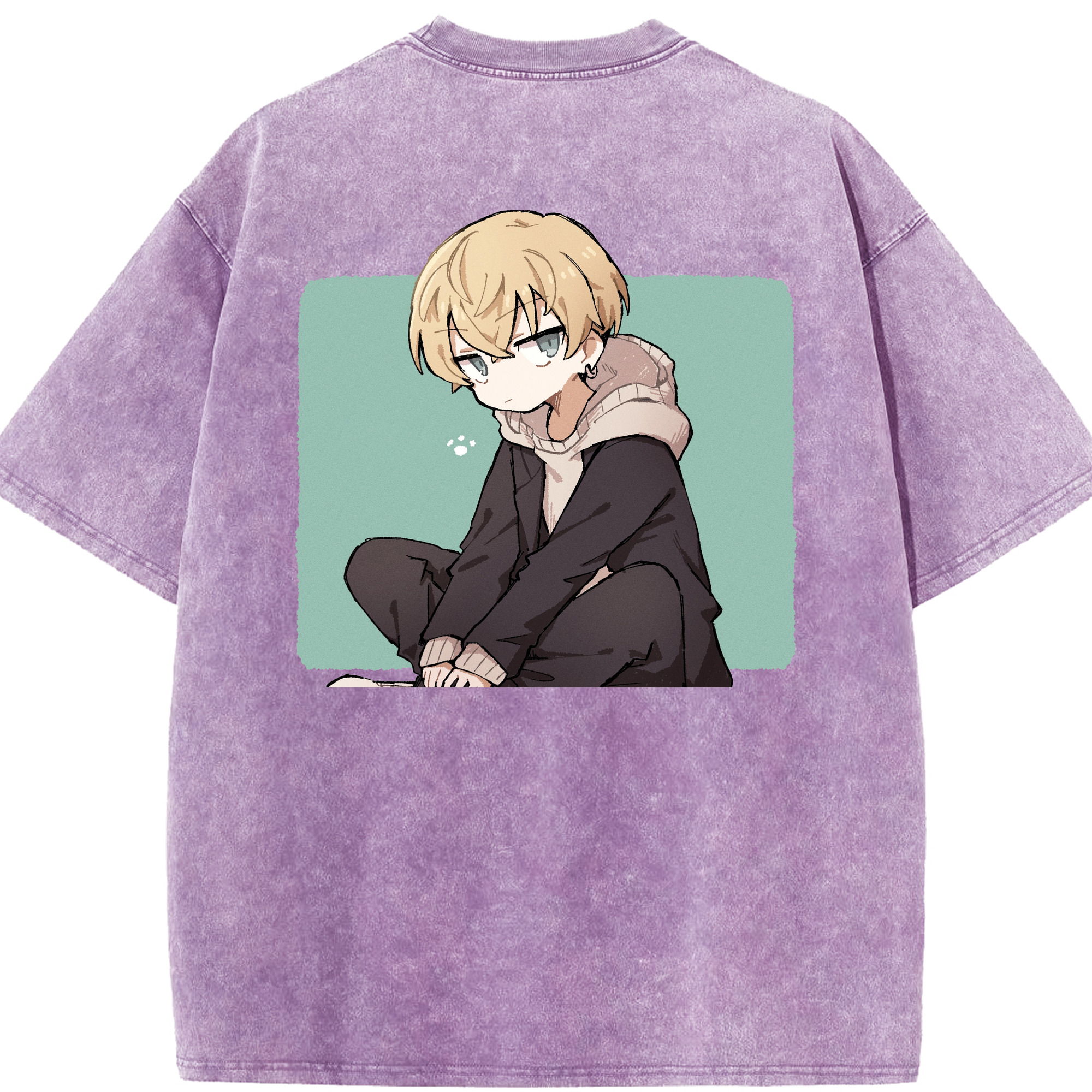 （画像用） 東京リベンジャーズ Tokyo Revengers 綿100% ヴィンテージ風 半袖Tシャツ（背面プリント）