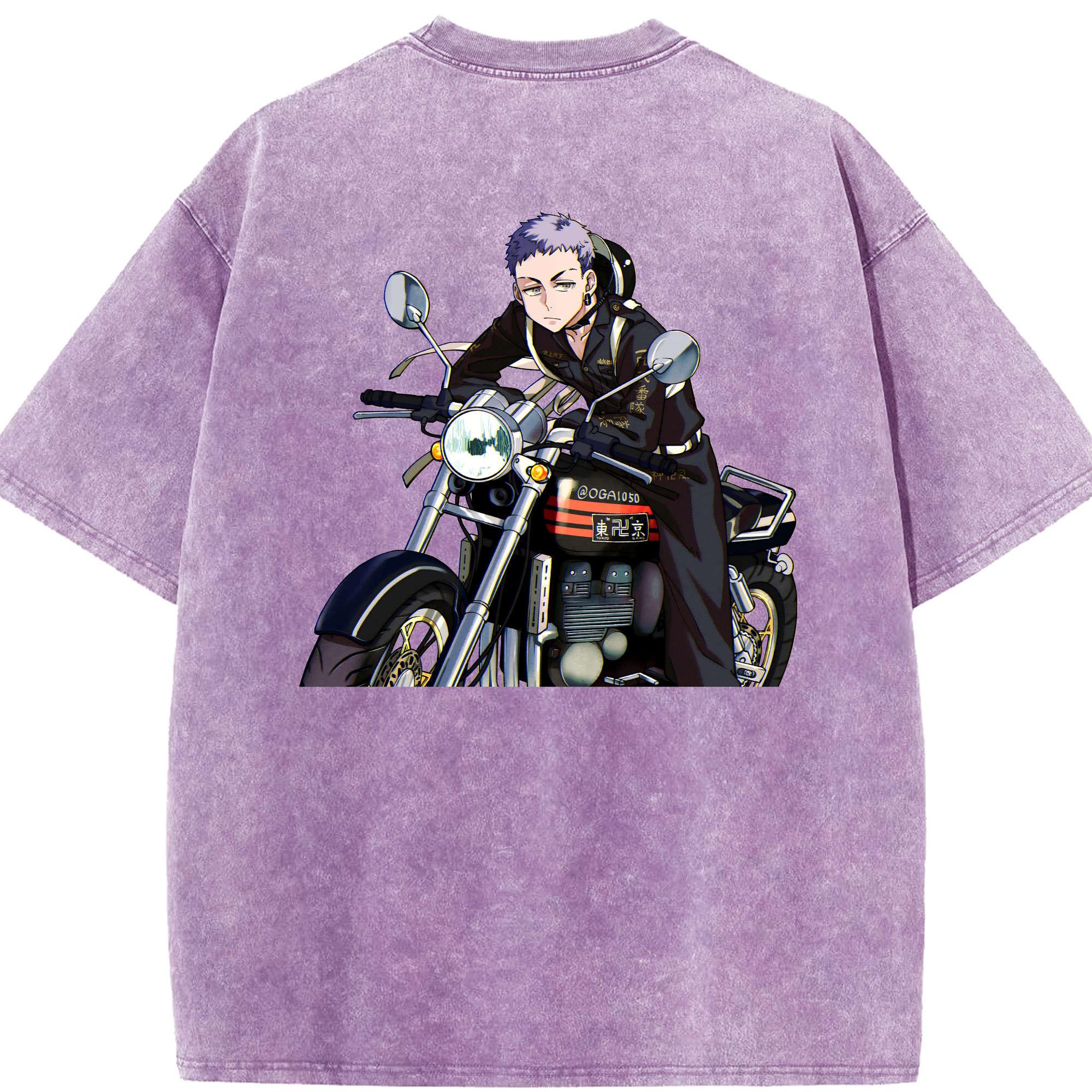 （画像用） 東京リベンジャーズ Tokyo Revengers 綿100% ヴィンテージ風 半袖Tシャツ（背面プリント）