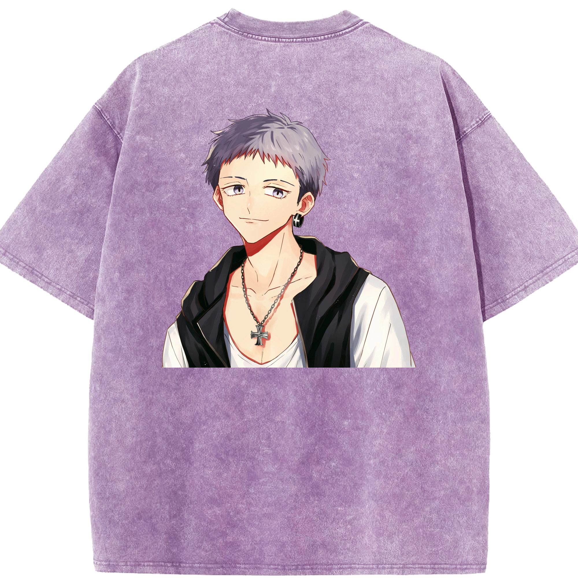 （画像用） 東京リベンジャーズ Tokyo Revengers 綿100% ヴィンテージ風 半袖Tシャツ（背面プリント）