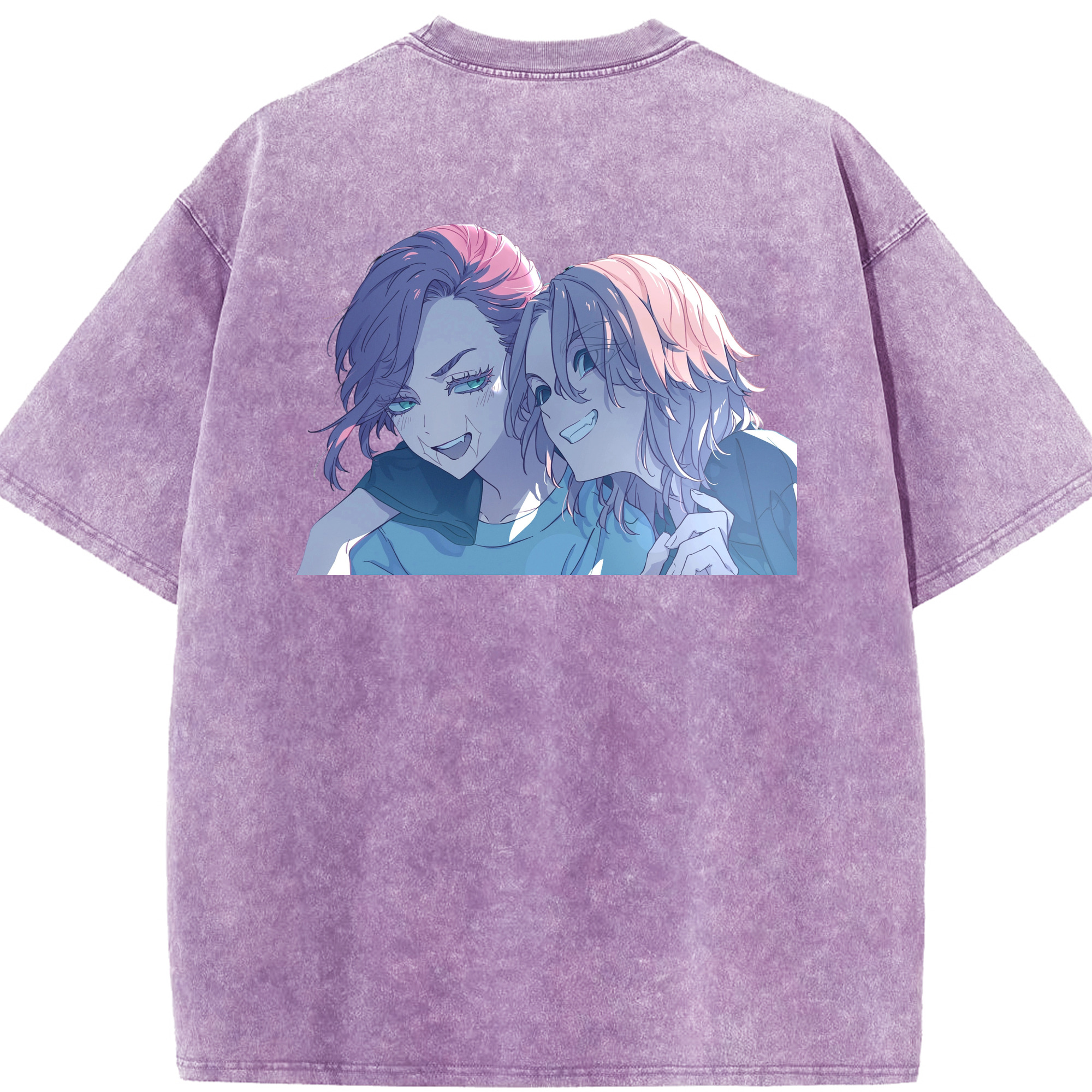 （画像用） 東京リベンジャーズ Tokyo Revengers 綿100% ヴィンテージ風 半袖Tシャツ（背面プリント）