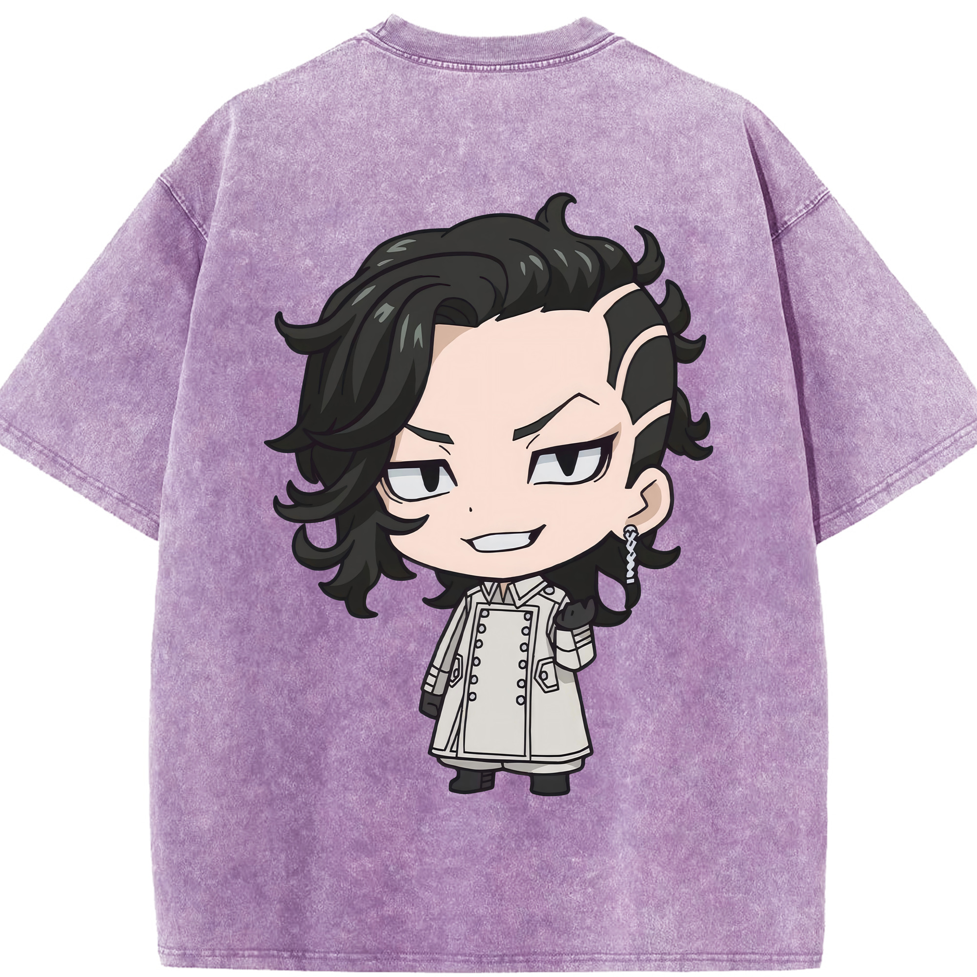 （画像用） 東京リベンジャーズ Tokyo Revengers 綿100% ヴィンテージ風 半袖Tシャツ（背面プリント）
