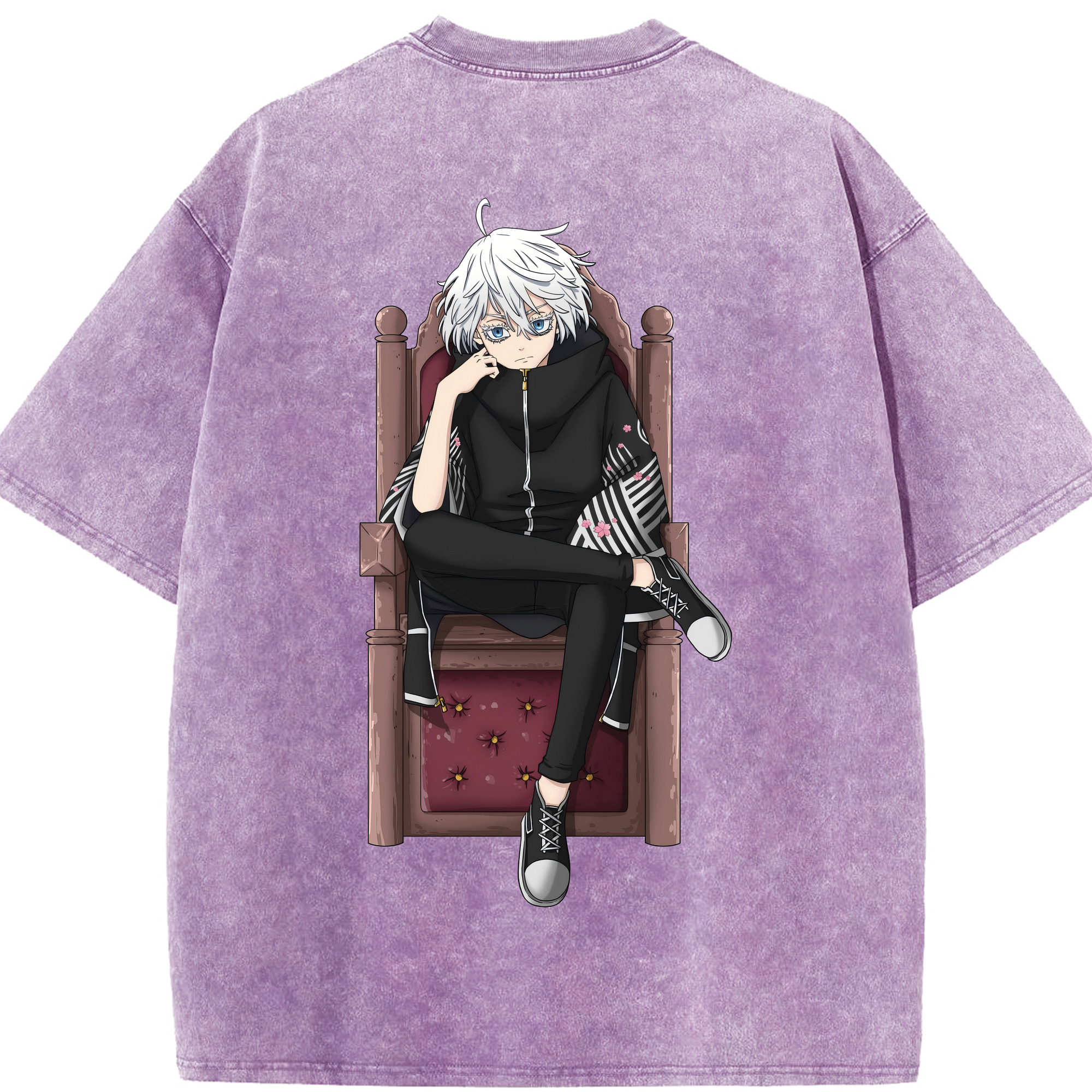 （画像用） 東京リベンジャーズ Tokyo Revengers 綿100% ヴィンテージ風 半袖Tシャツ（背面プリント）