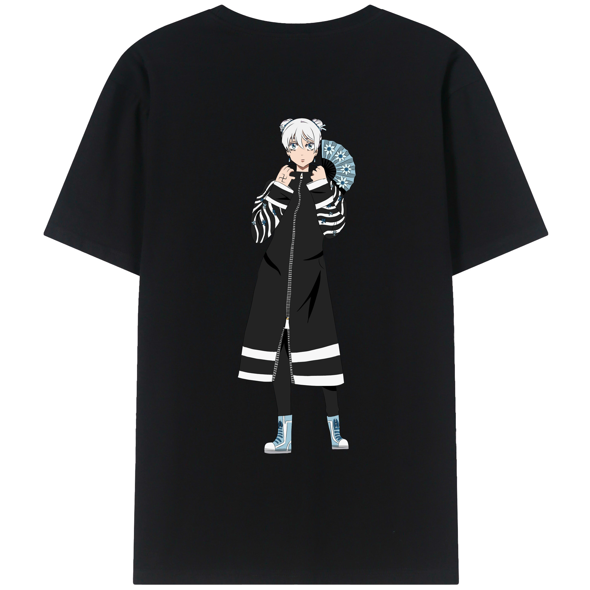 （画像用） 東京リベンジャーズ Tokyo Revengers 綿100％ メンズ半袖Tシャツ（バックプリント） 通気性
