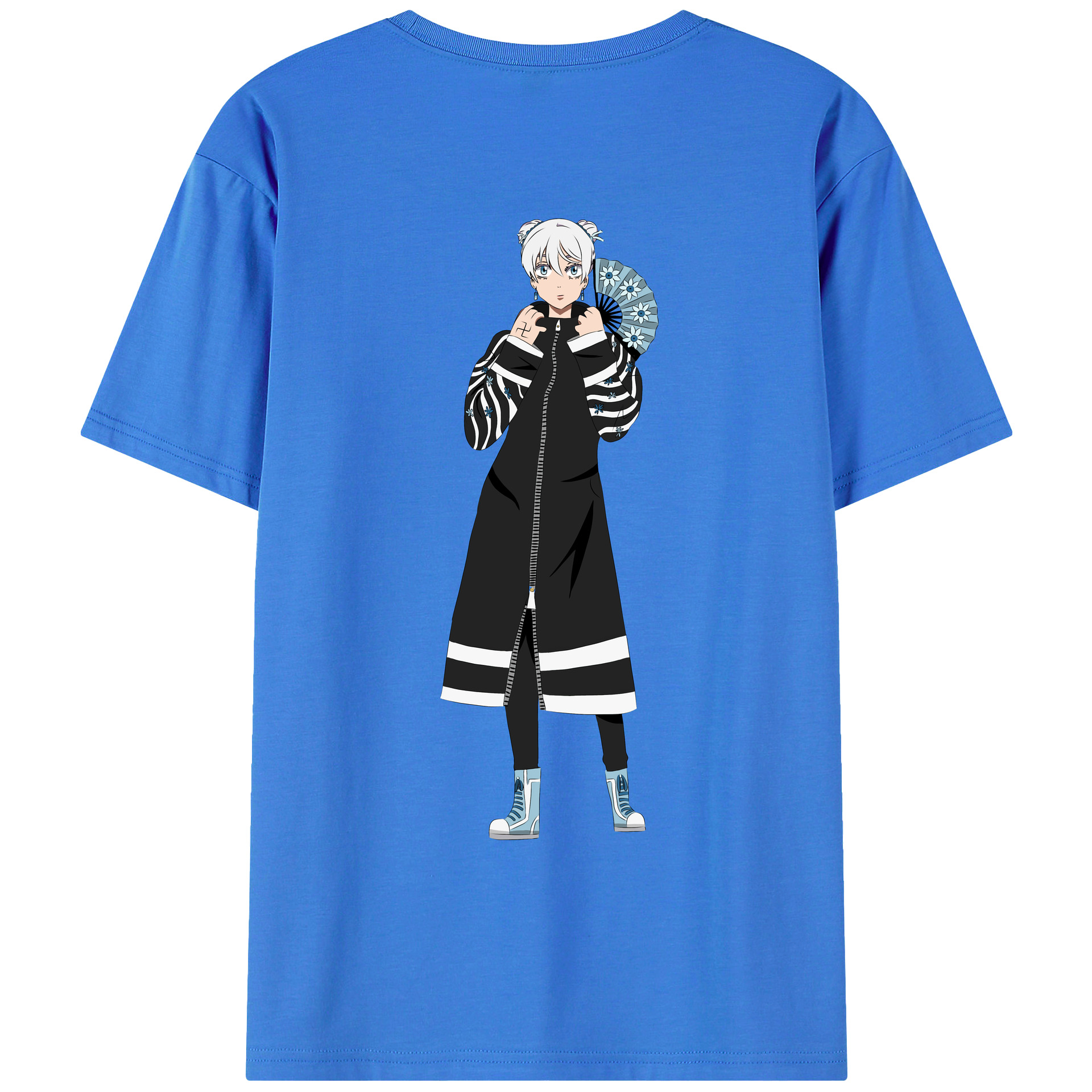 （画像用） 東京リベンジャーズ Tokyo Revengers 綿100％ メンズ半袖Tシャツ（バックプリント） 通気性