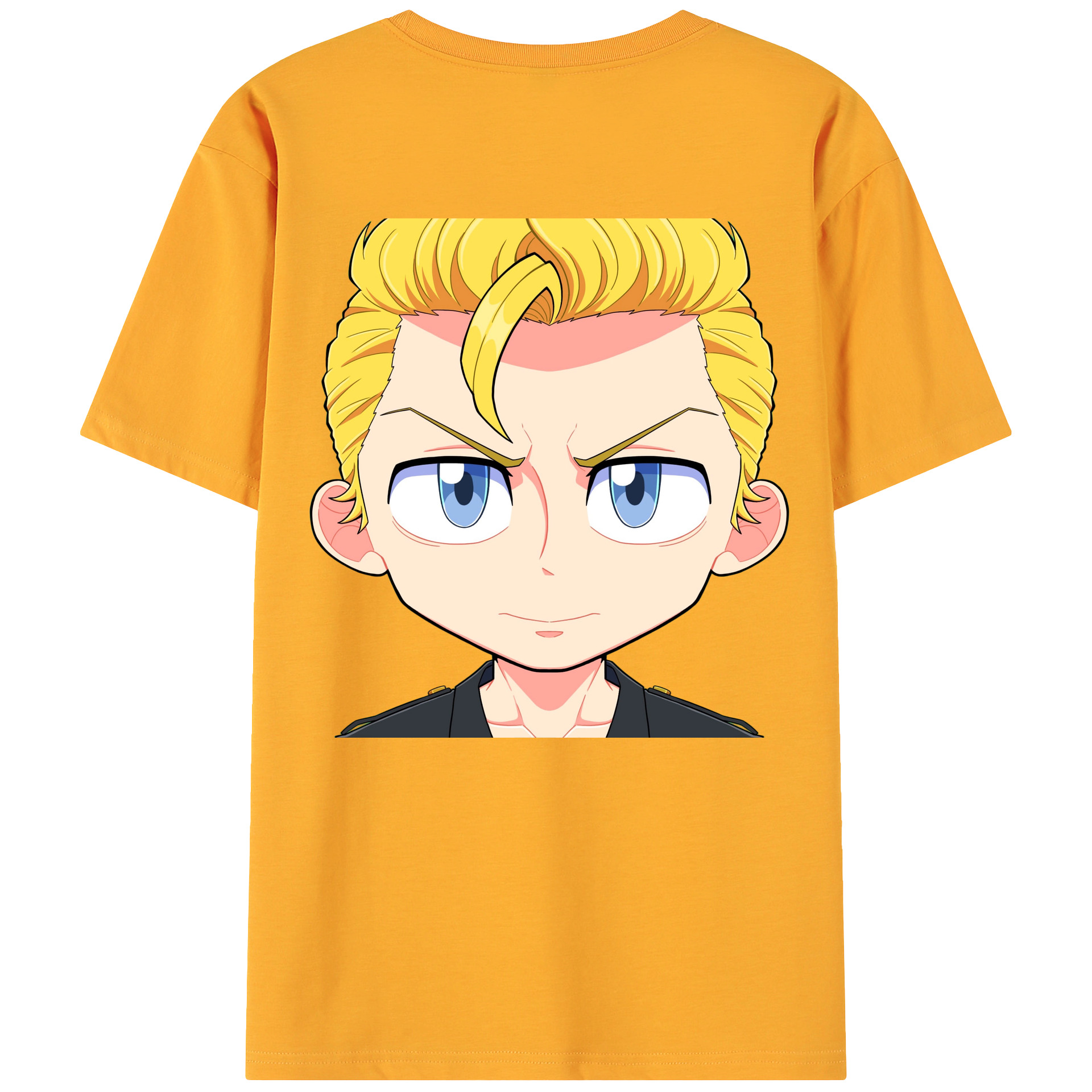 （画像用） 東京リベンジャーズ Tokyo Revengers 綿100％ メンズ半袖Tシャツ（バックプリント） 通気性