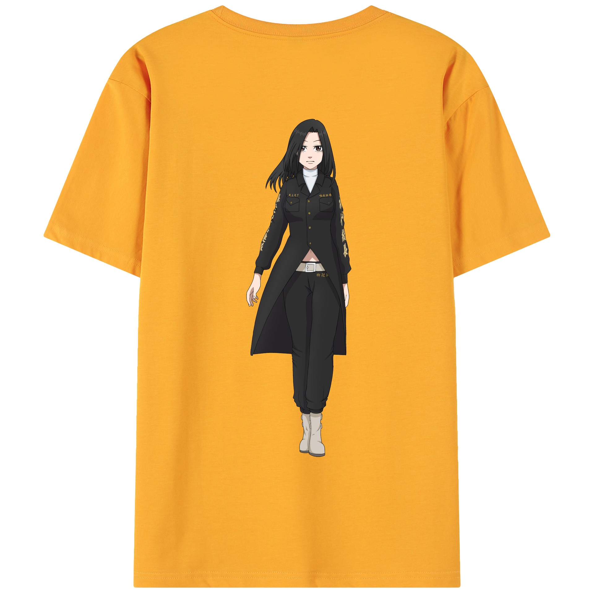（画像用） 東京リベンジャーズ Tokyo Revengers 綿100％ メンズ半袖Tシャツ（バックプリント） 通気性