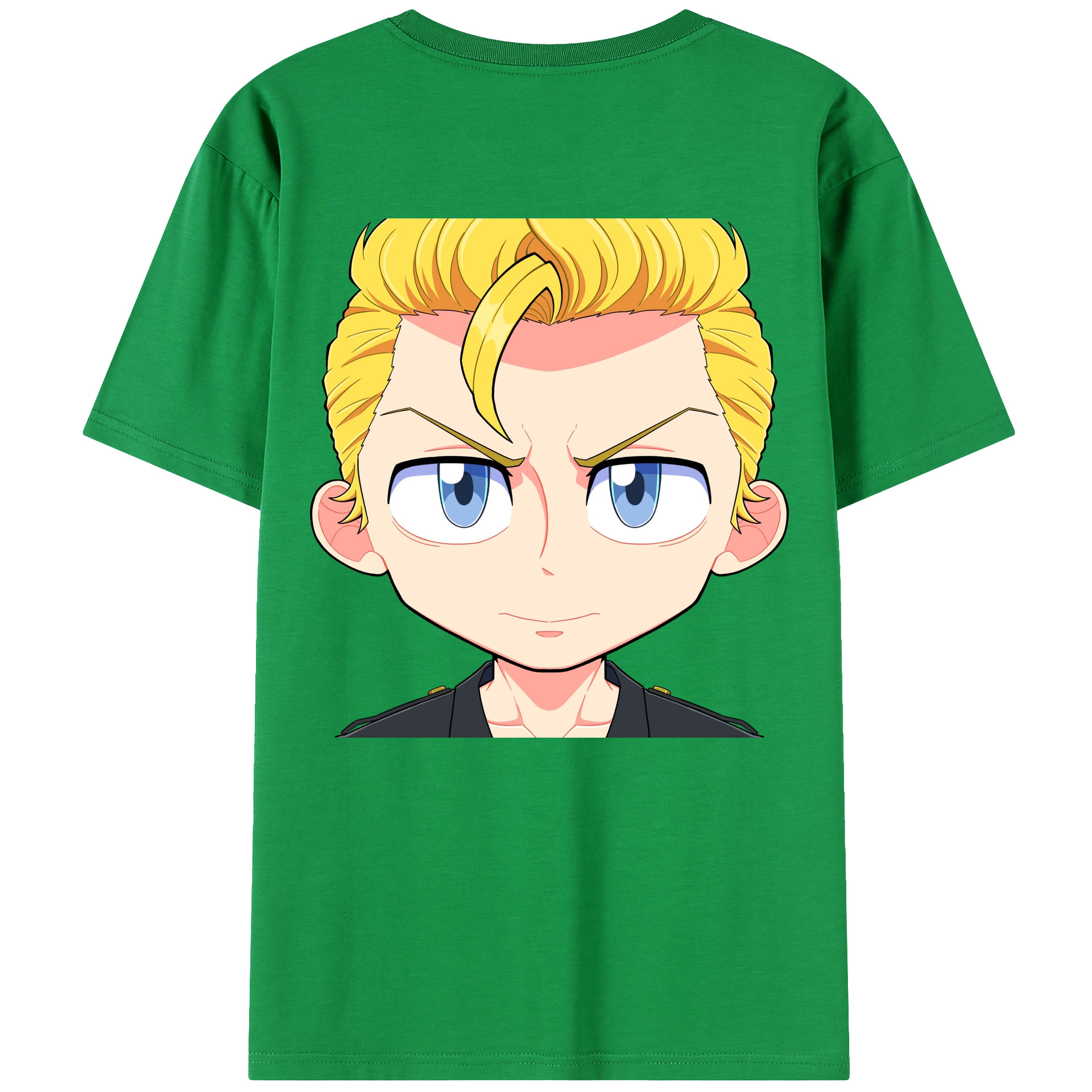 （画像用） 東京リベンジャーズ Tokyo Revengers 綿100％ メンズ半袖Tシャツ（バックプリント） 通気性