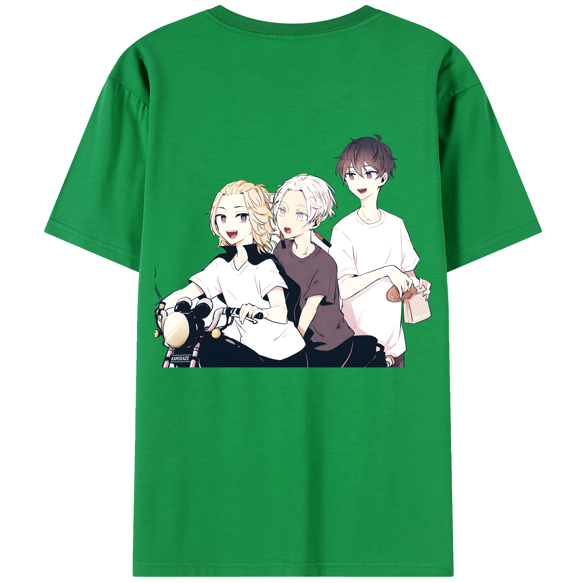 （画像用） 東京リベンジャーズ Tokyo Revengers 綿100％ メンズ半袖Tシャツ（バックプリント） 通気性