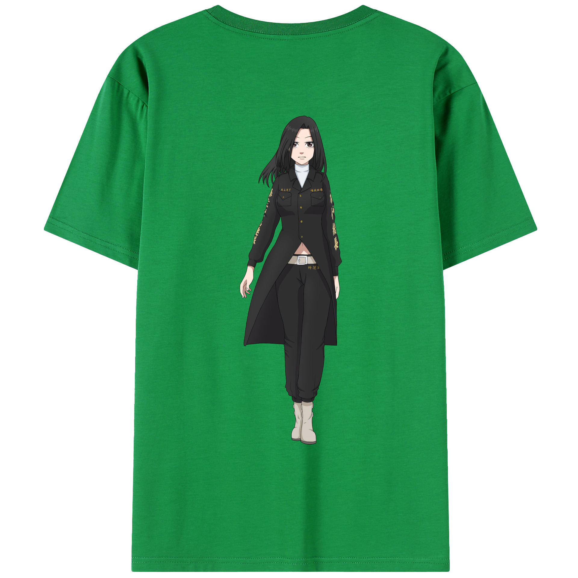 （画像用） 東京リベンジャーズ Tokyo Revengers 綿100％ メンズ半袖Tシャツ（バックプリント） 通気性