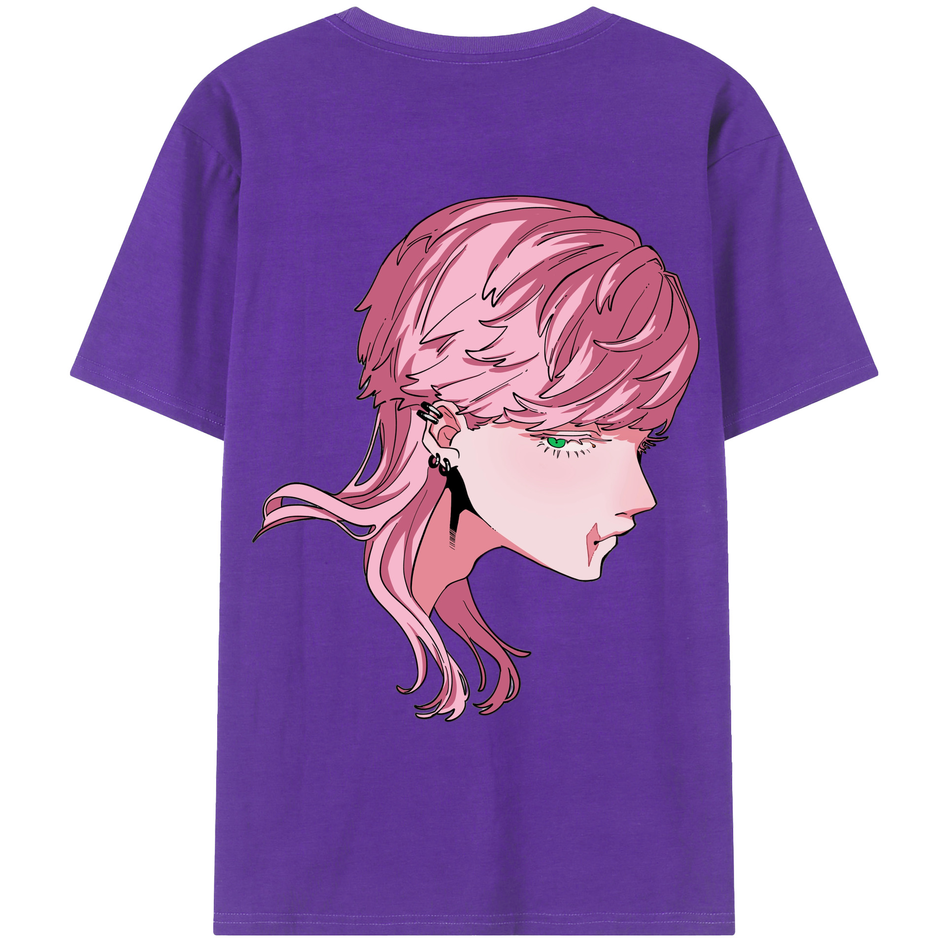 （画像用） 東京リベンジャーズ Tokyo Revengers 綿100％ メンズ半袖Tシャツ（バックプリント） 通気性