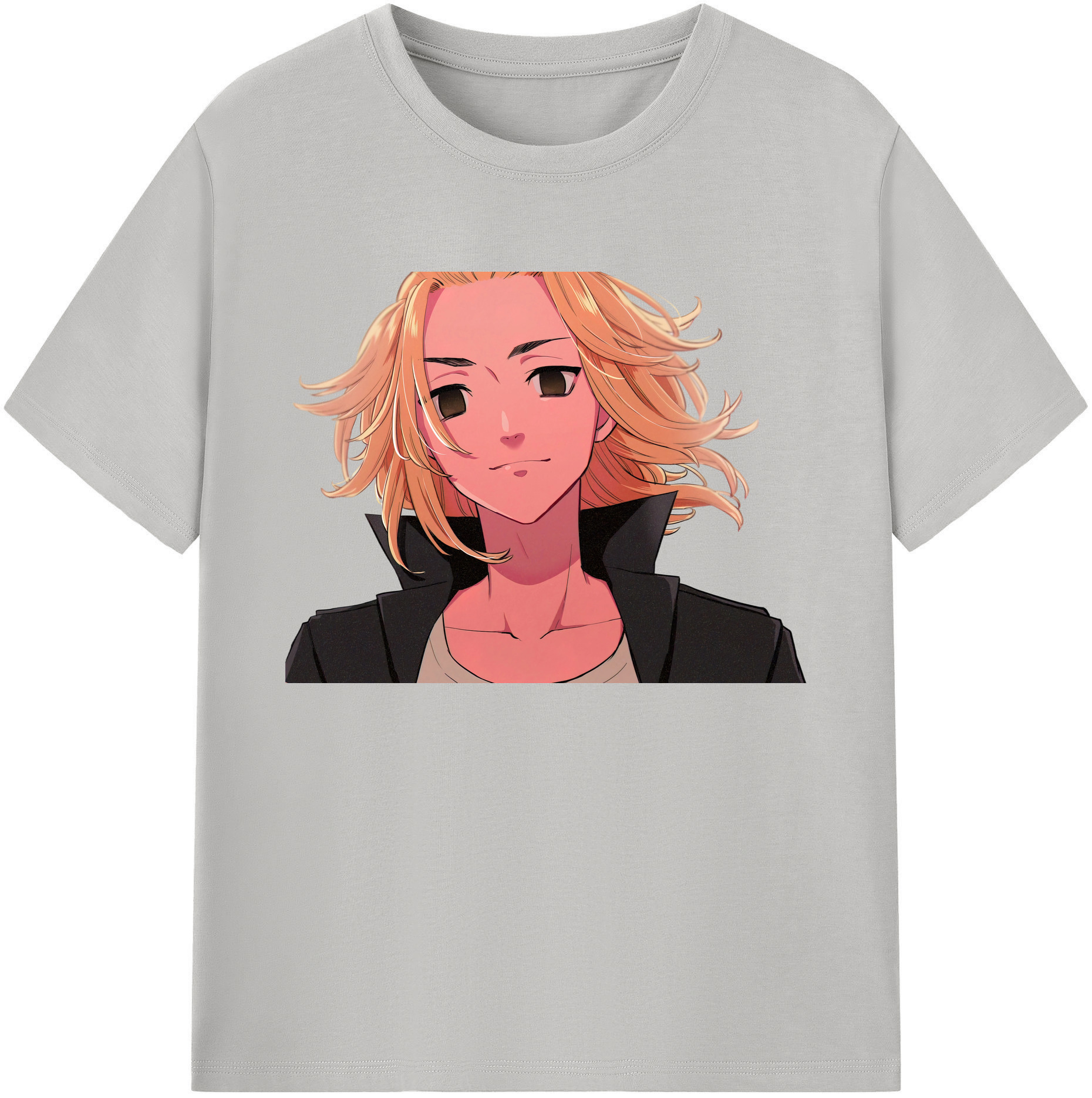 （画像用） 東京リベンジャーズ Tokyo Revengers 綿100％ メンズ半袖Tシャツ｜肌触りやわらか＆通気性