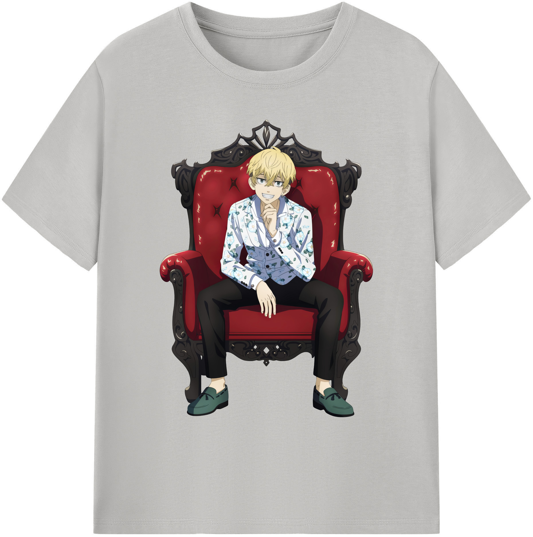 （画像用） 東京リベンジャーズ Tokyo Revengers 綿100％ メンズ半袖Tシャツ｜肌触りやわらか＆通気性
