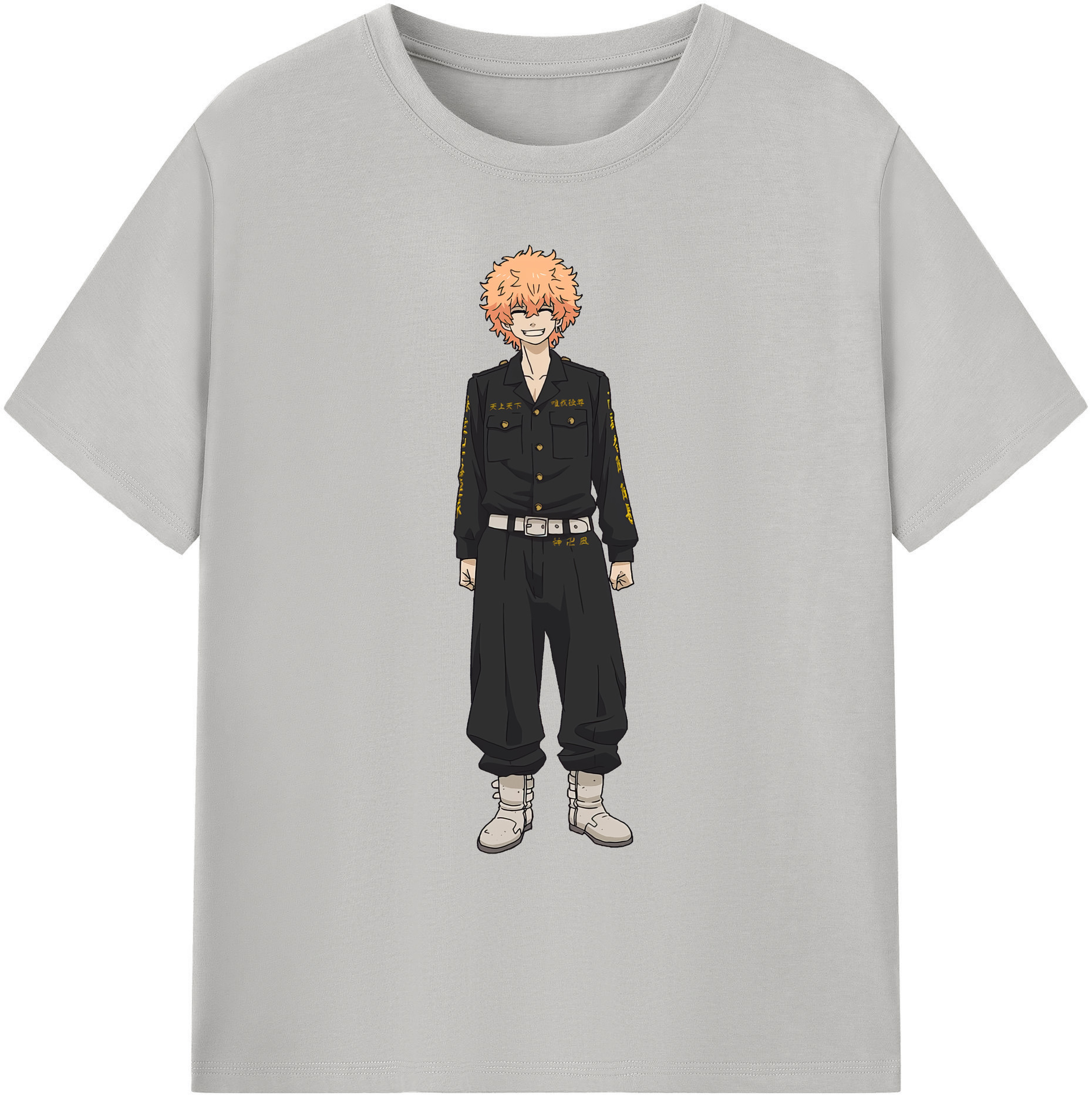 （画像用） 東京リベンジャーズ Tokyo Revengers 綿100％ メンズ半袖Tシャツ｜肌触りやわらか＆通気性