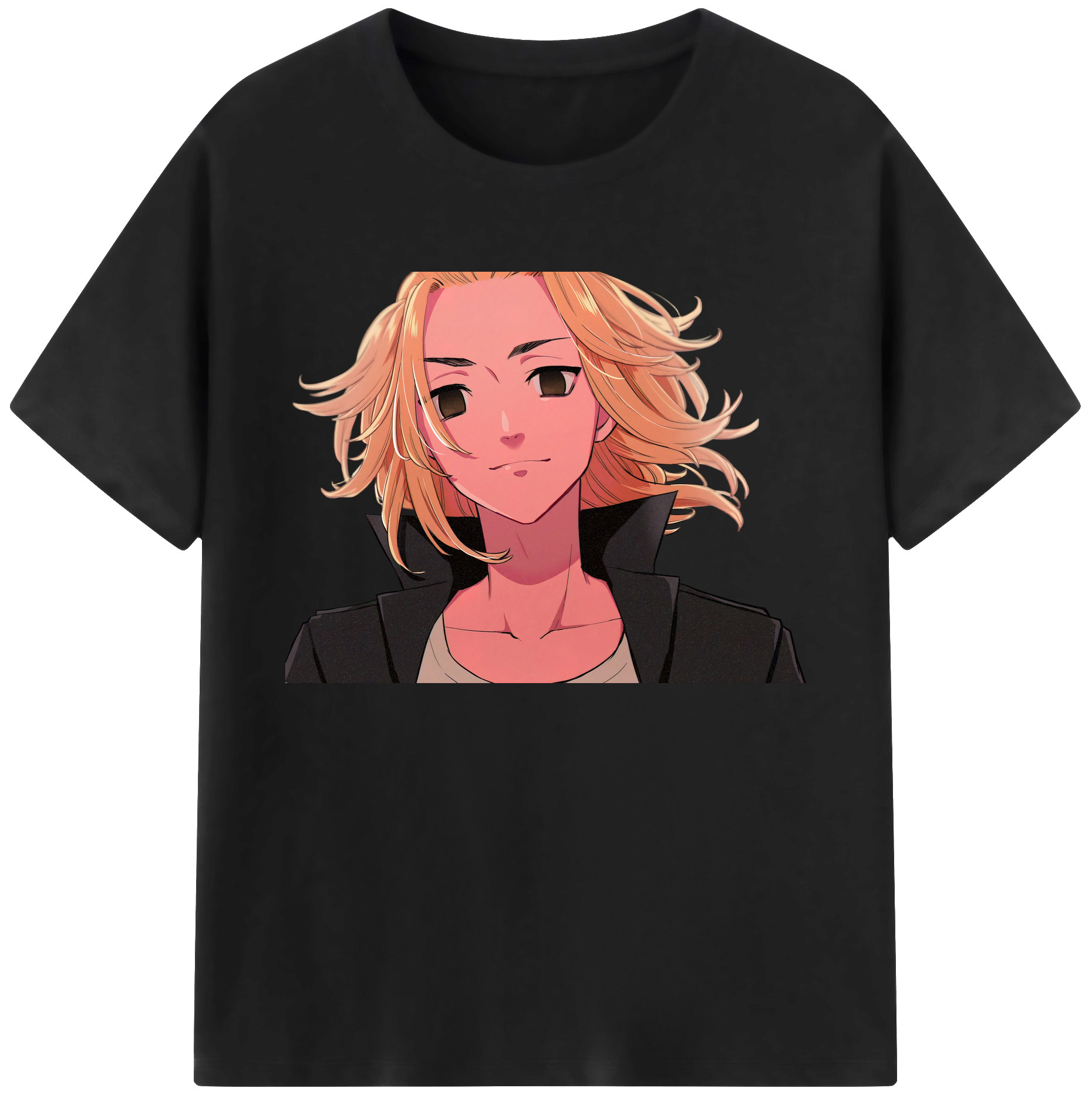 （画像用） 東京リベンジャーズ Tokyo Revengers 綿100％ メンズ半袖Tシャツ｜肌触りやわらか＆通気性