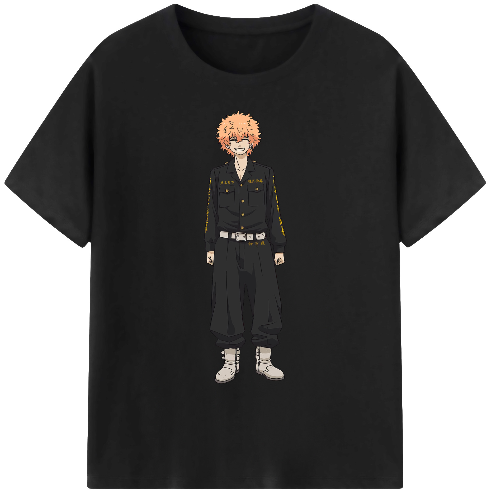 （画像用） 東京リベンジャーズ Tokyo Revengers 綿100％ メンズ半袖Tシャツ｜肌触りやわらか＆通気性
