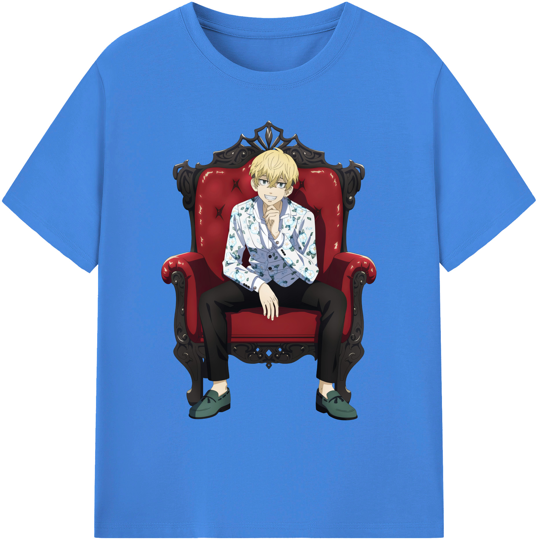 （画像用） 東京リベンジャーズ Tokyo Revengers 綿100％ メンズ半袖Tシャツ｜肌触りやわらか＆通気性