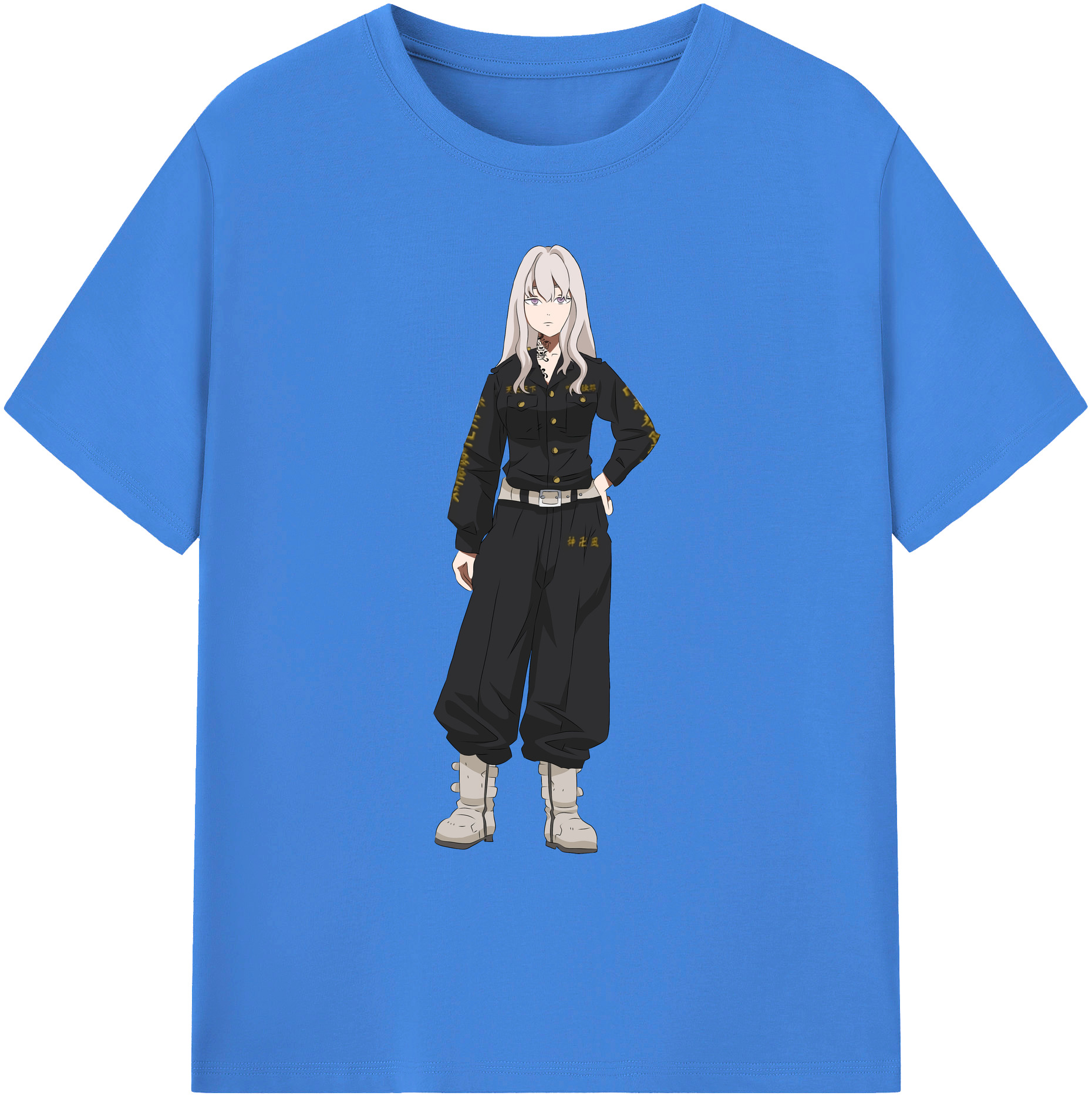（画像用） 東京リベンジャーズ Tokyo Revengers 綿100％ メンズ半袖Tシャツ｜肌触りやわらか＆通気性