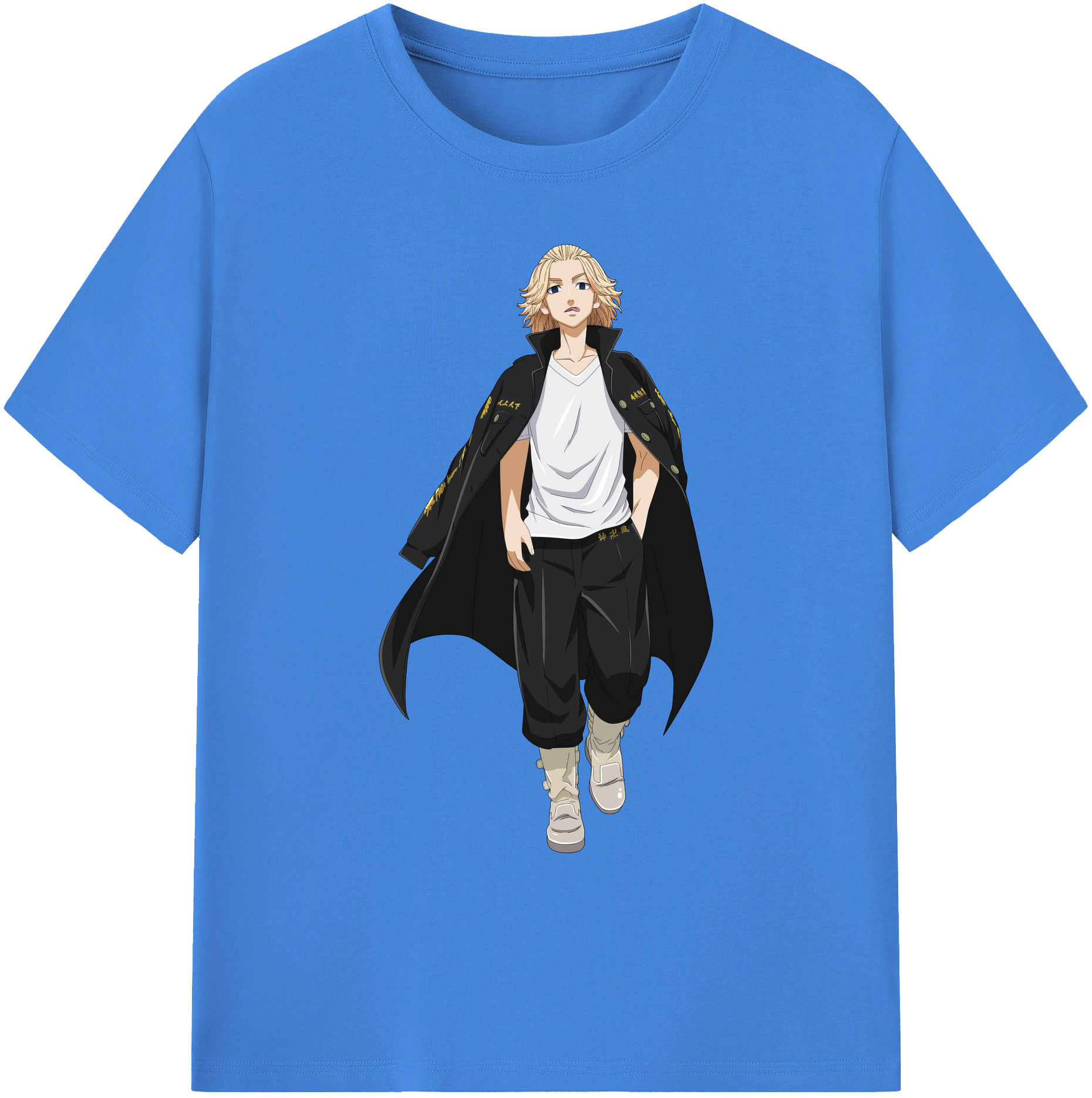 （画像用） 東京リベンジャーズ Tokyo Revengers 綿100％ メンズ半袖Tシャツ｜肌触りやわらか＆通気性